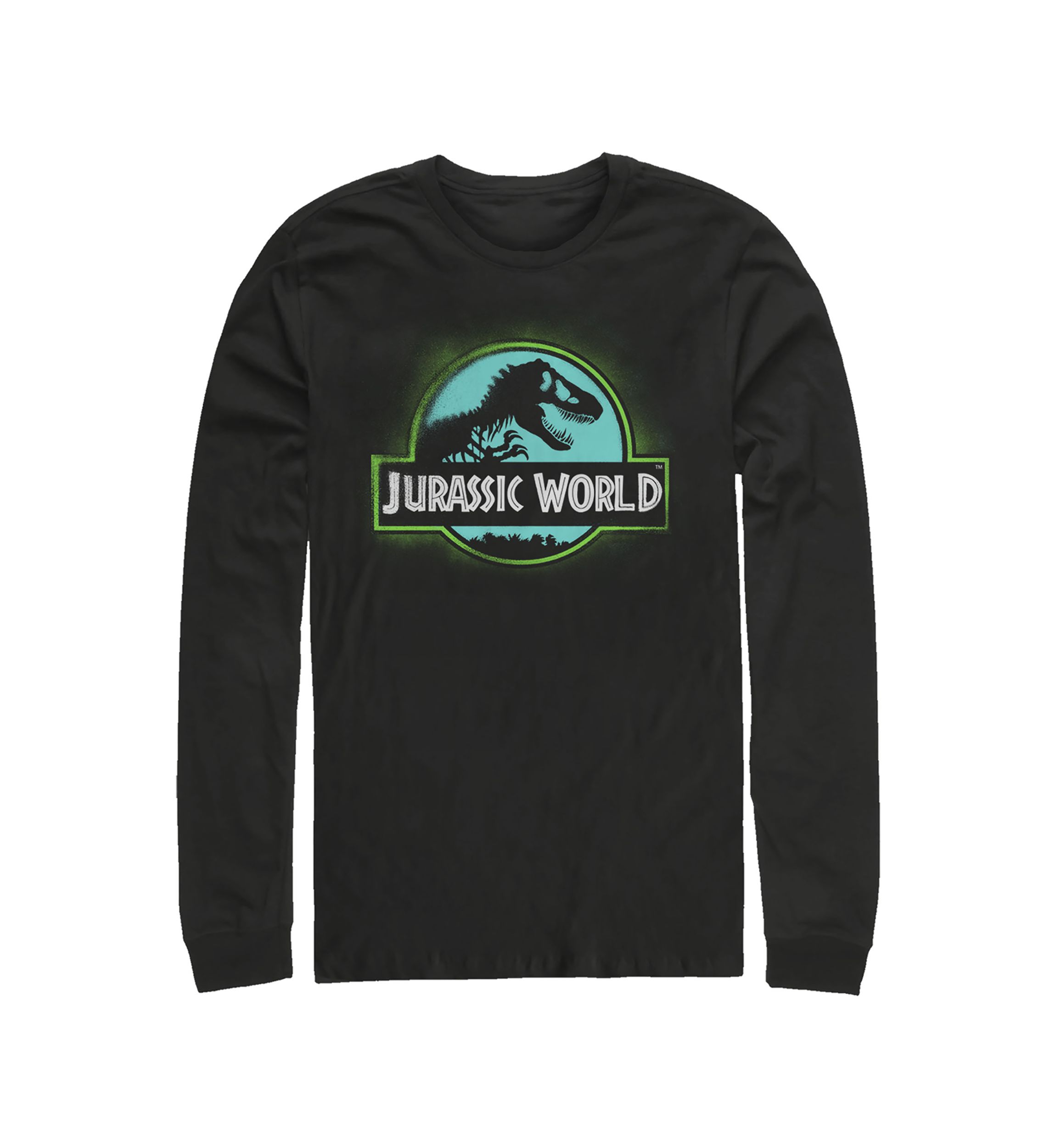 Grafitti Spray Graphic Long Sleeve T-Shirt