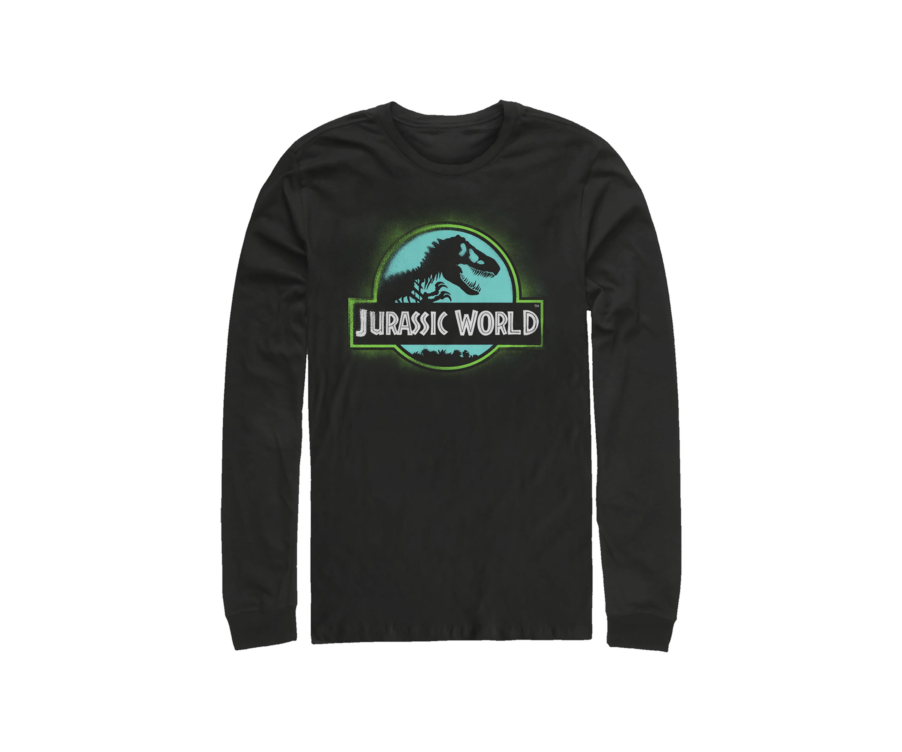 Grafitti Spray Graphic Long Sleeve T-Shirt