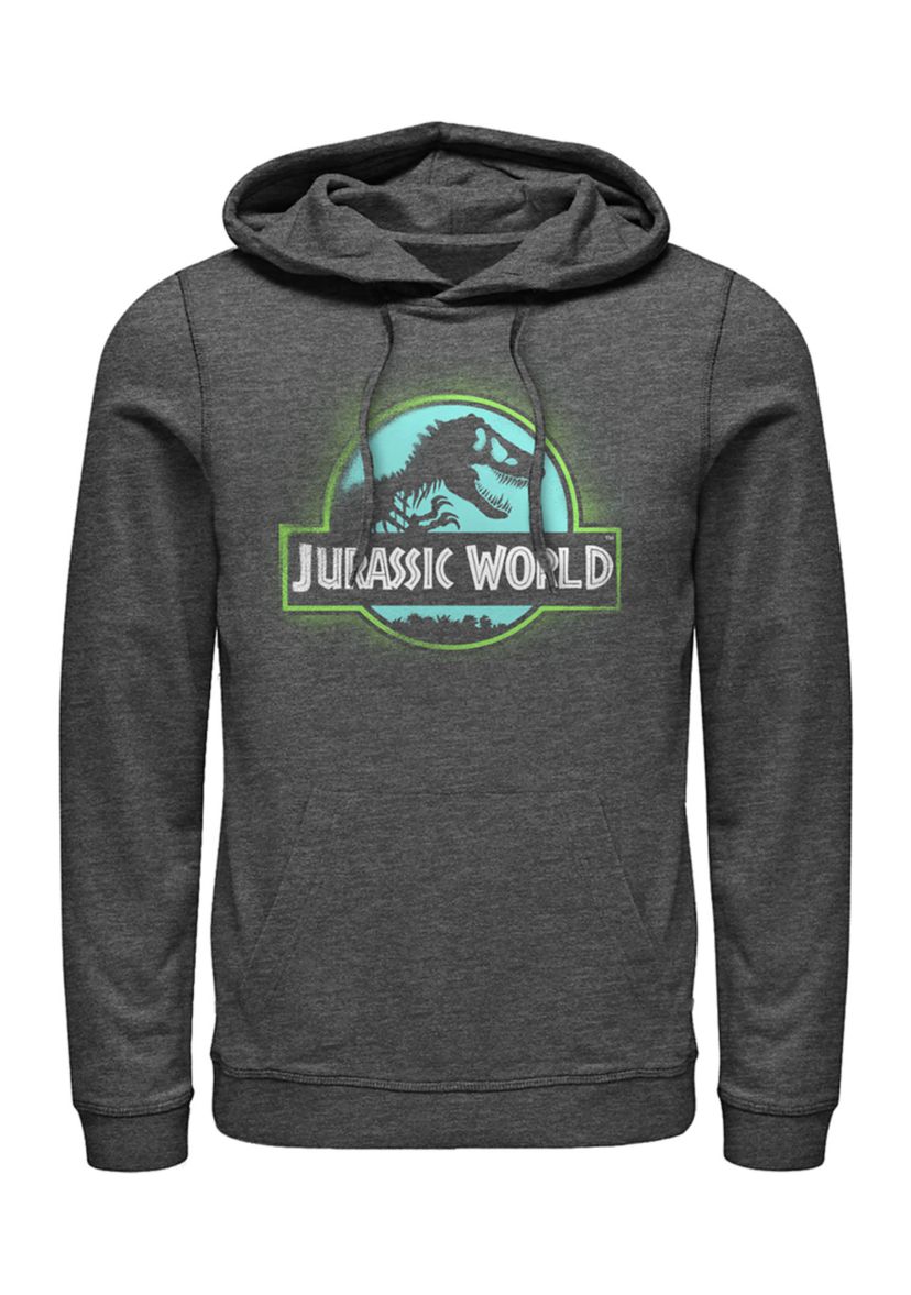 Grafitti Spray Graphic Fleece Hoodie