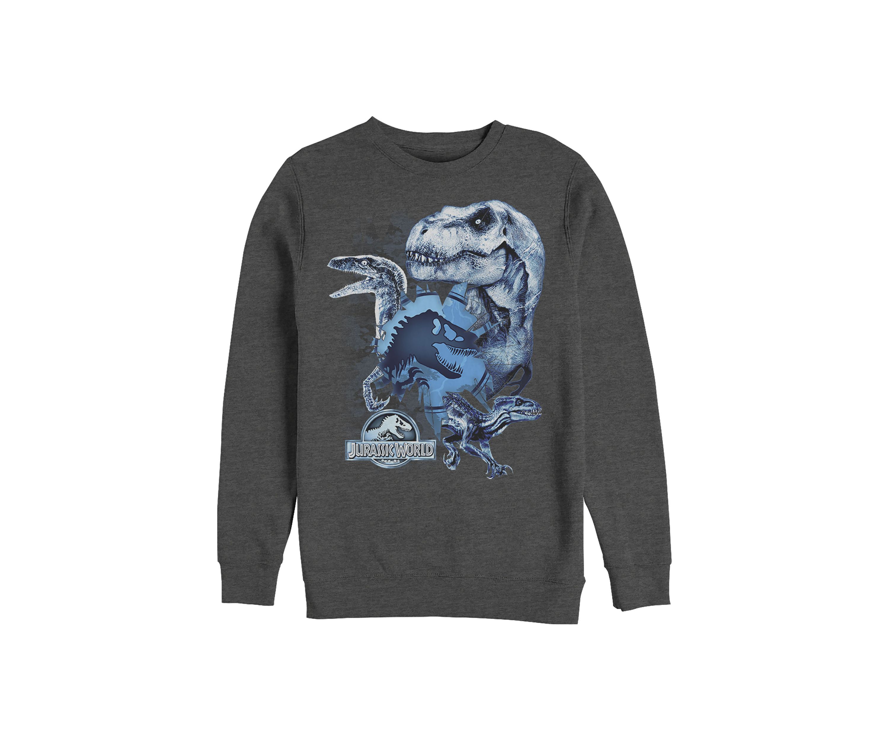 Glas Shard Graphic Crew Fleece Sweatshirt