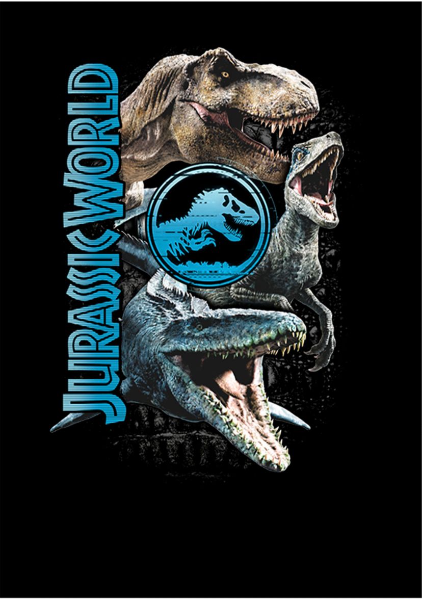 Dino Group Stack Graphic Fleece Hoodie