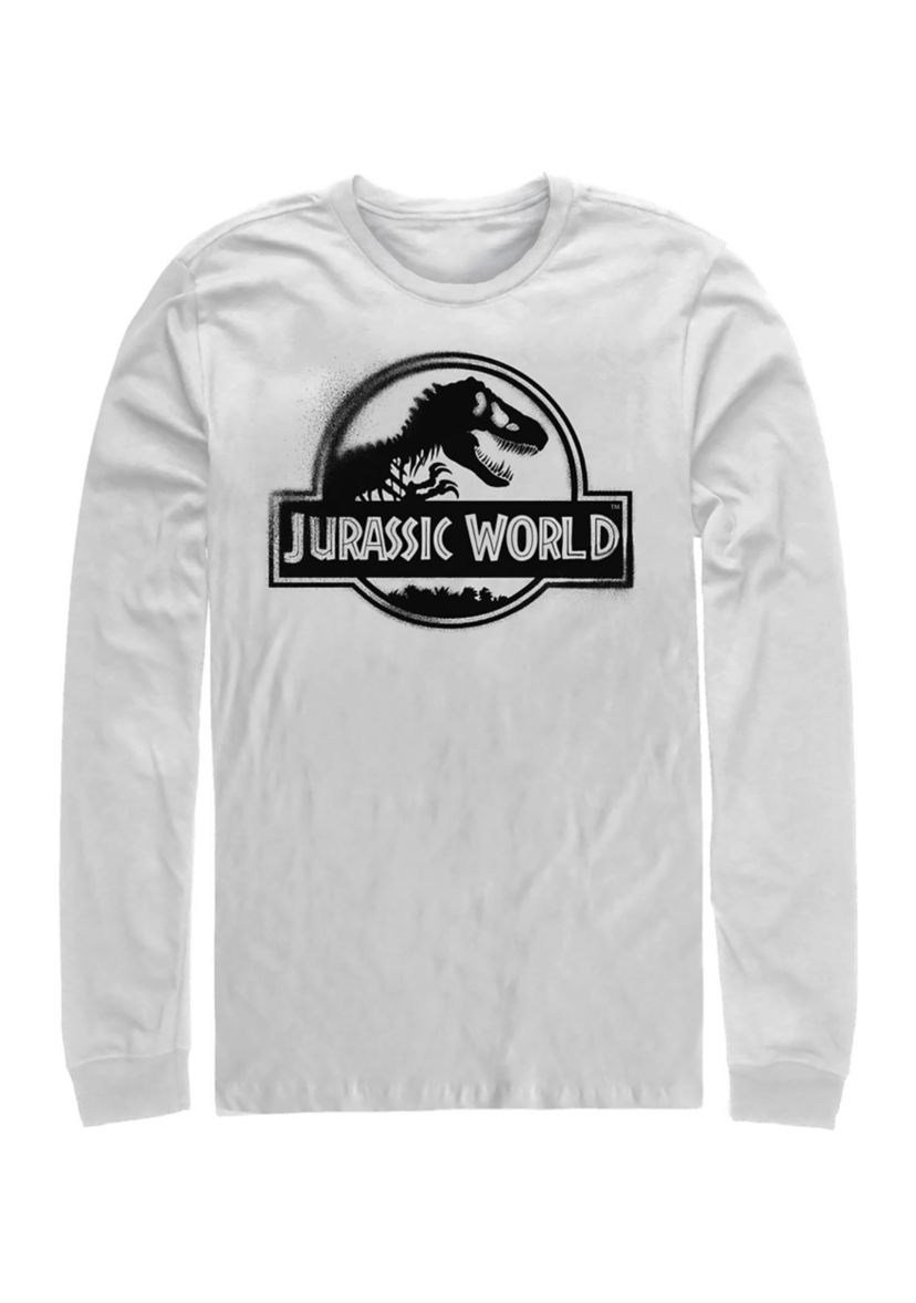Park Logo Spray Graphic Long Sleeve T-Shirt