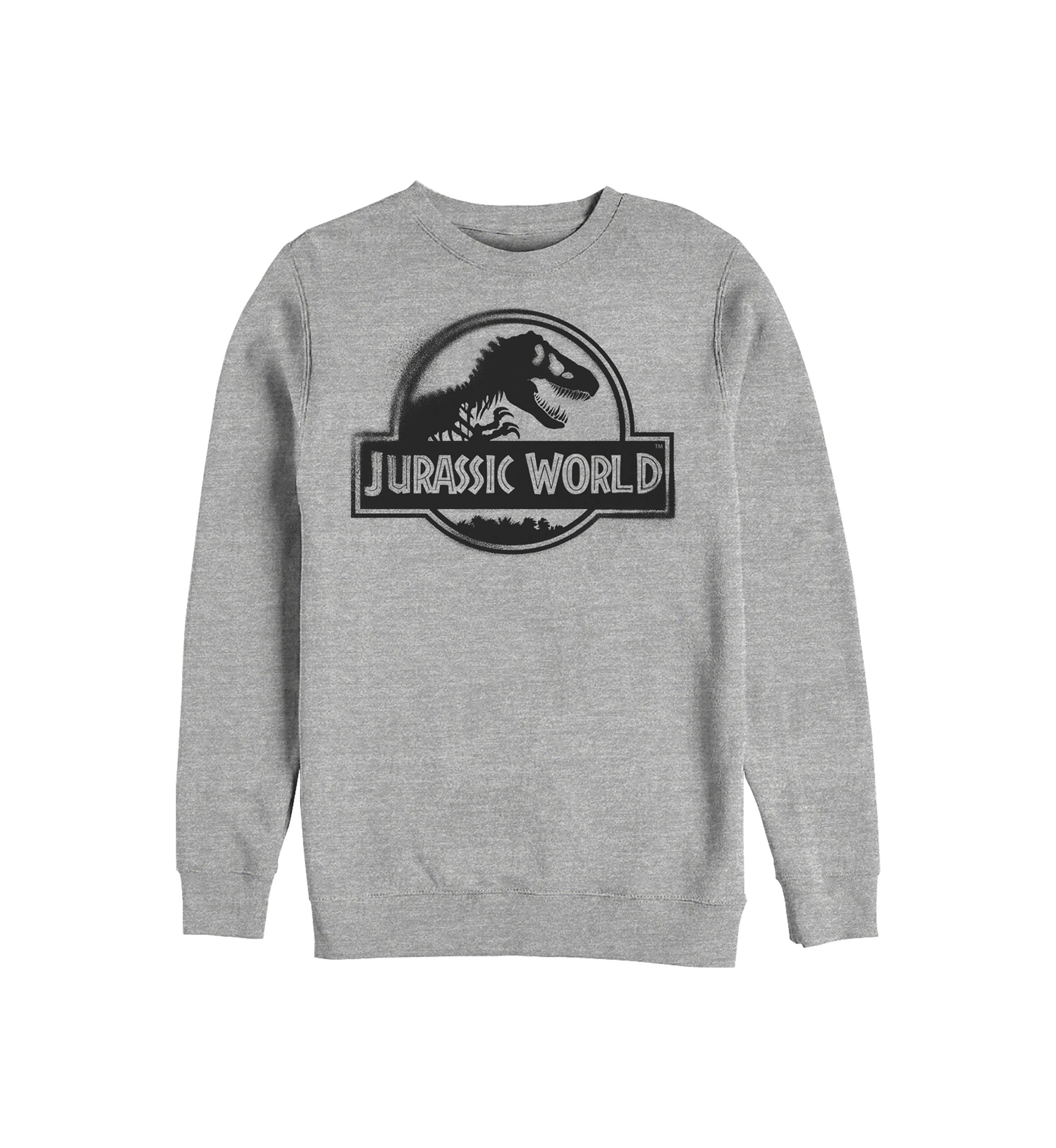 Park Logo Spray Graphic Crew Fleece Sweatshirt