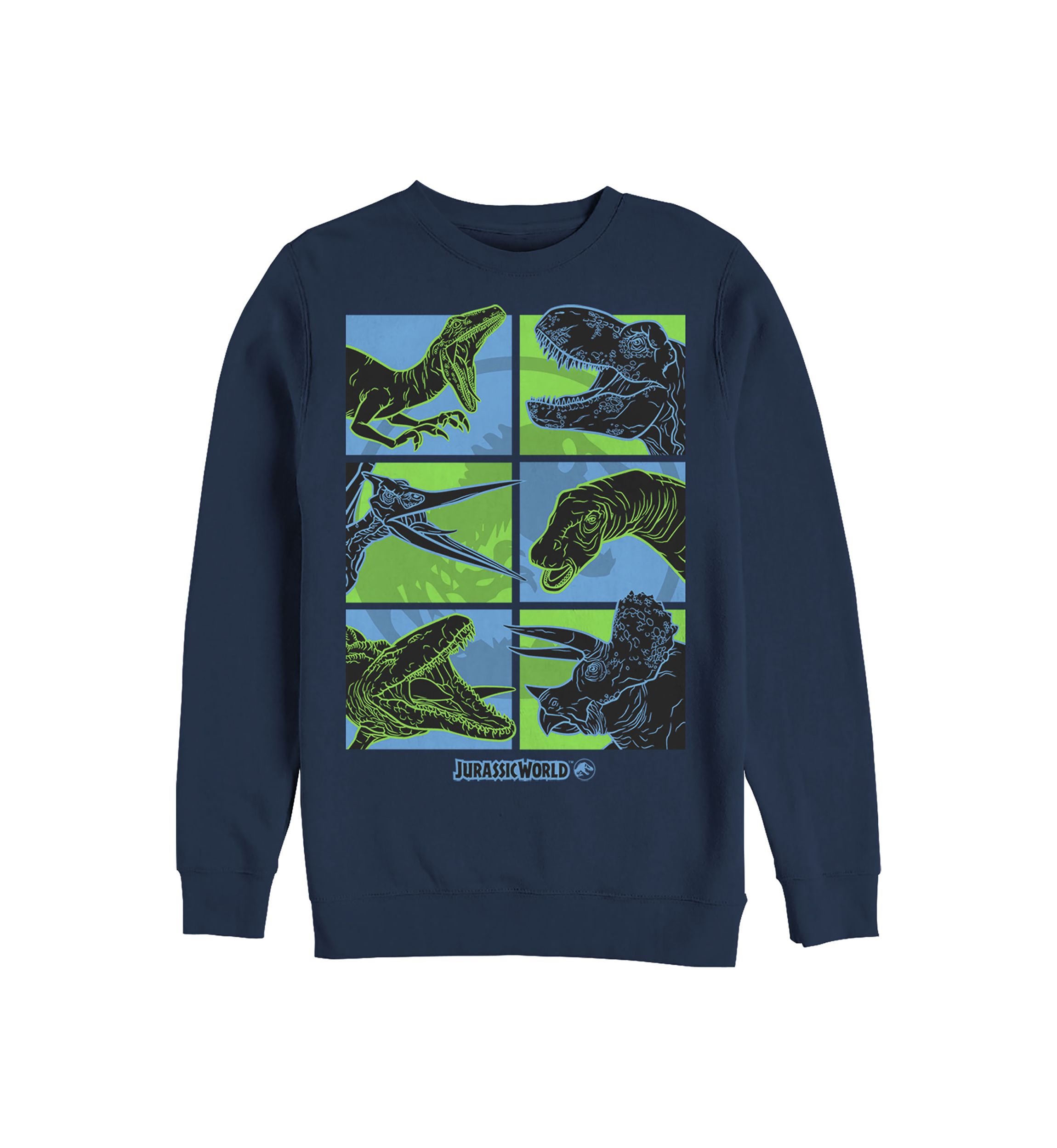 Box Seats Graphic Crew Fleece Sweatshirt