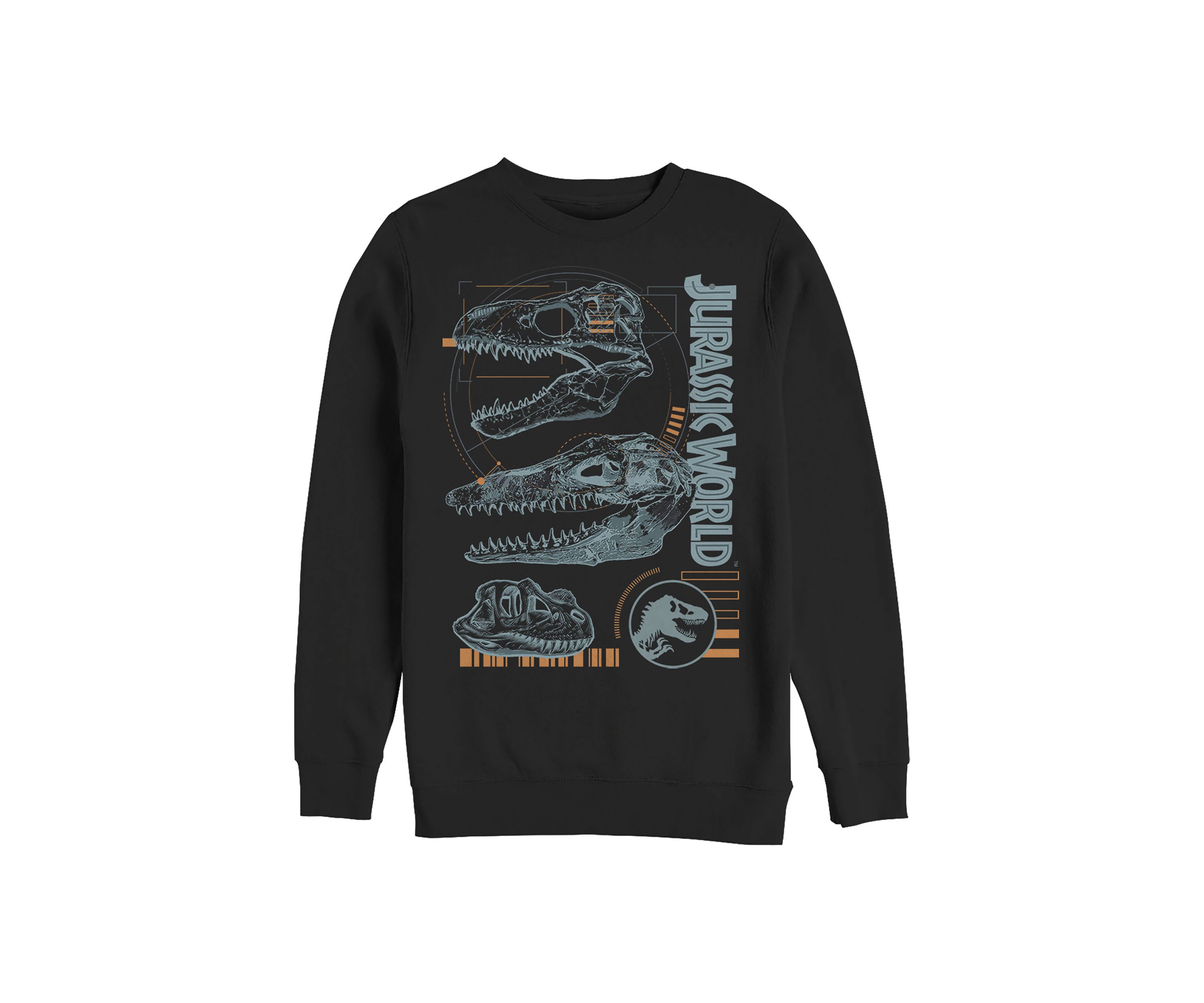 Old Bones Graphic Crew Fleece Sweatshirt
