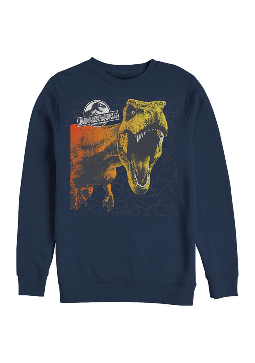Loud Mouth Graphic Crew Fleece Sweatshirt