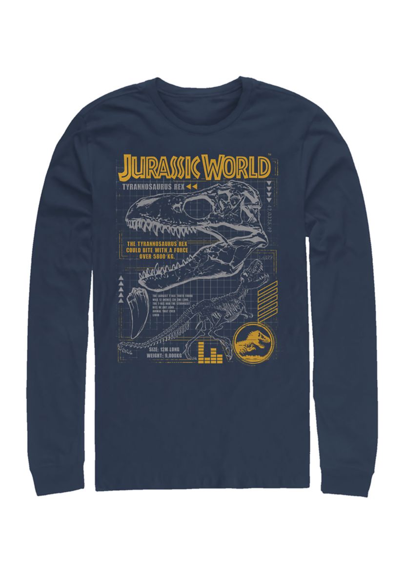 Rex Breakdown Graphic Long Sleeve T-Shirt