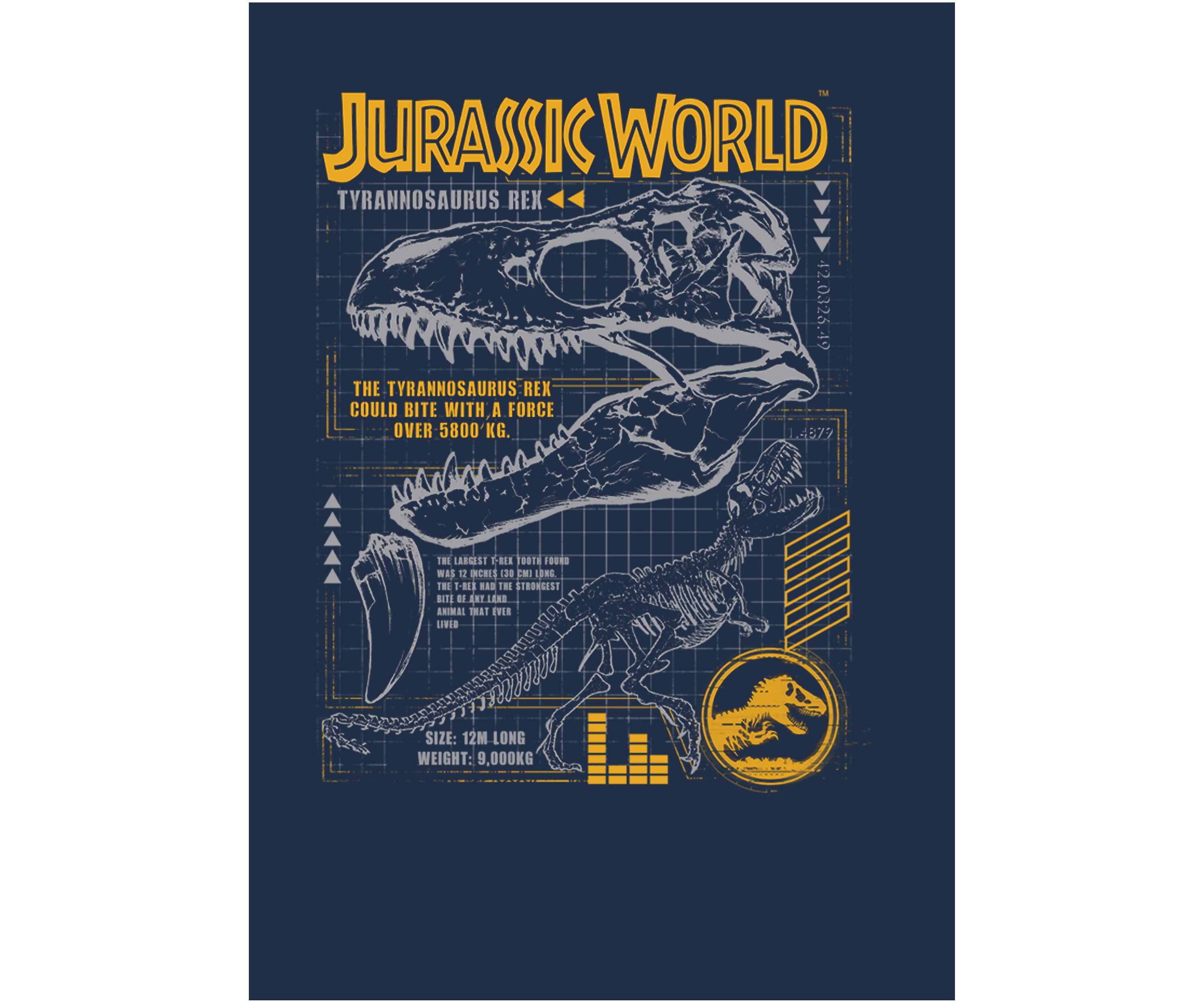 Rex Breakdown Graphic Long Sleeve T-Shirt