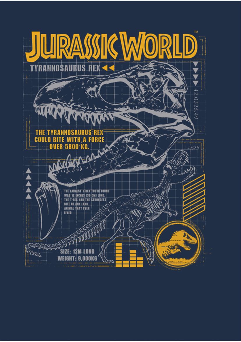 Rex Breakdown Graphic Long Sleeve T-Shirt