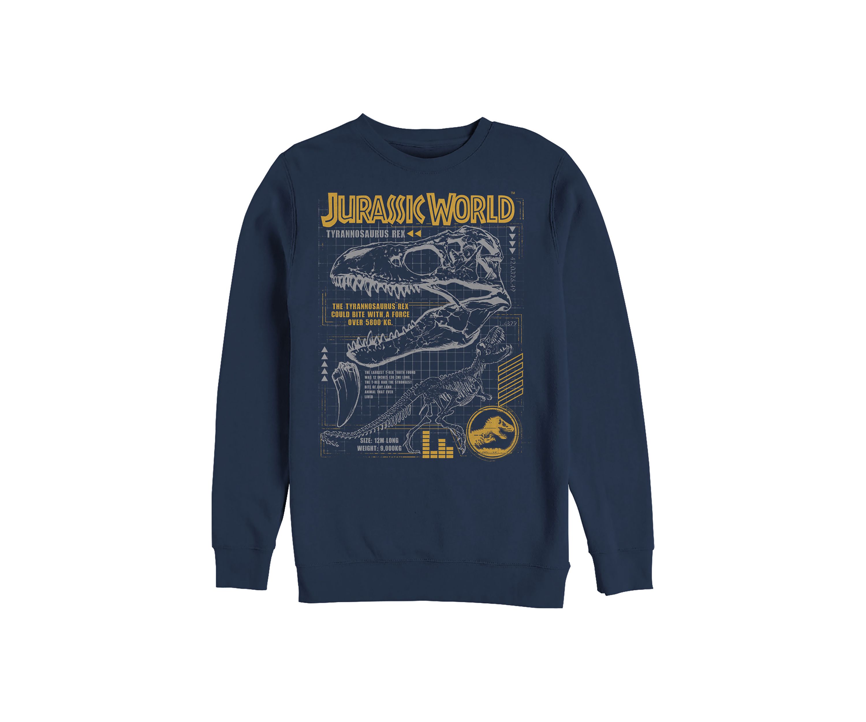 Rex Breakdown Graphic Crew Fleece Sweatshirt
