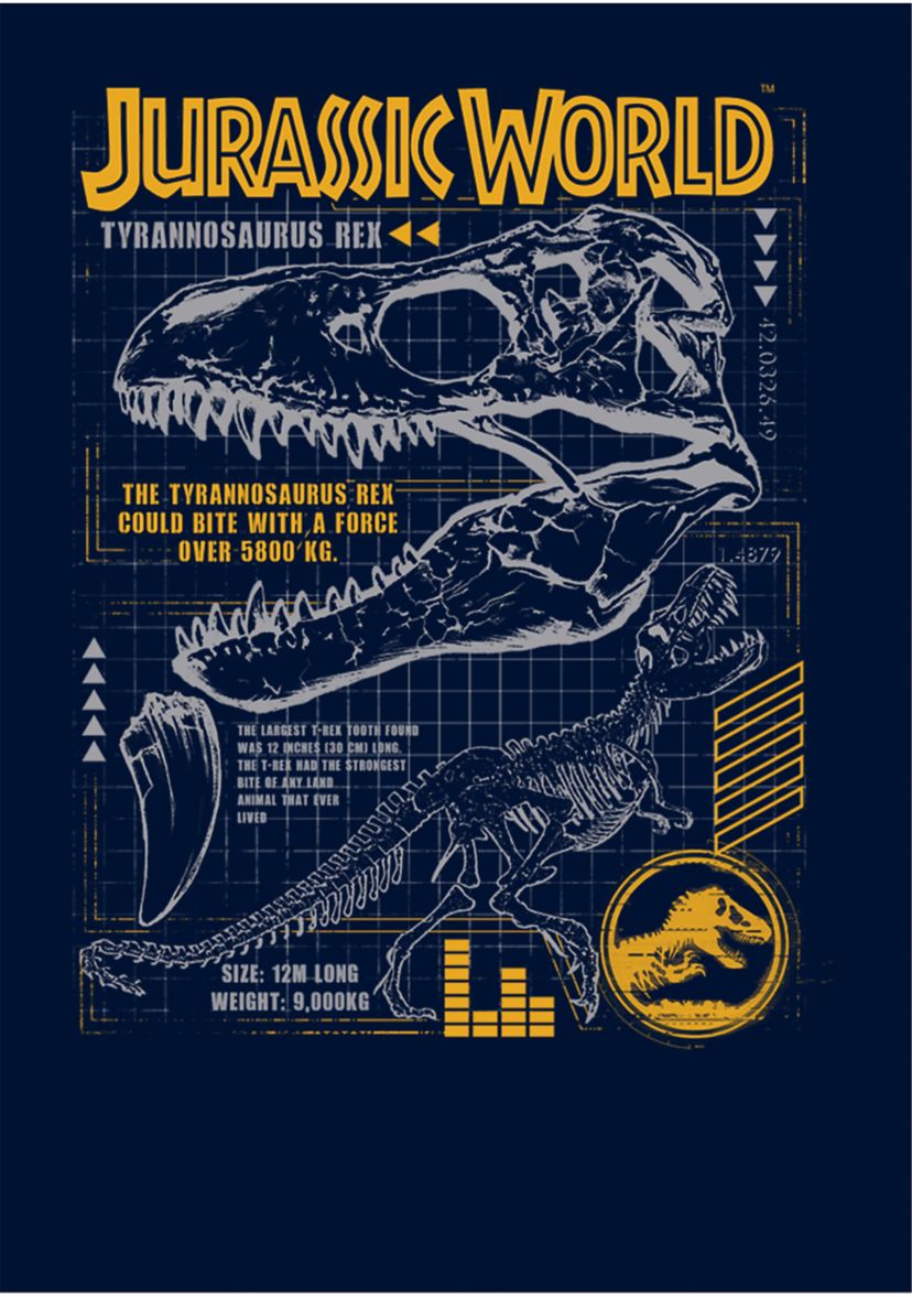 Rex Breakdown Graphic Crew Fleece Sweatshirt