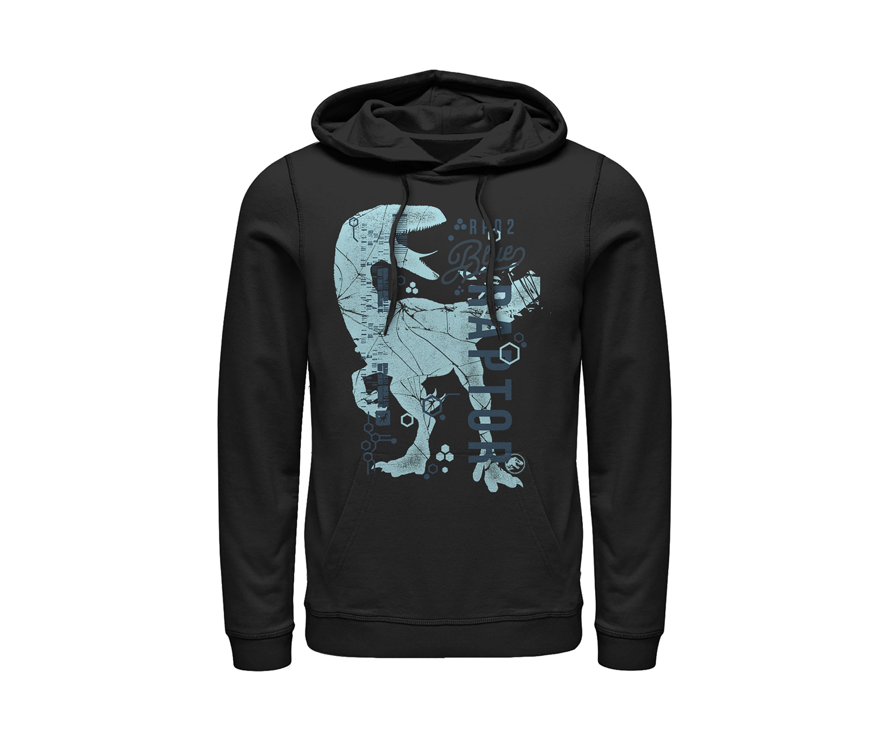 Blue Aero DNA Graphic Fleece Hoodie