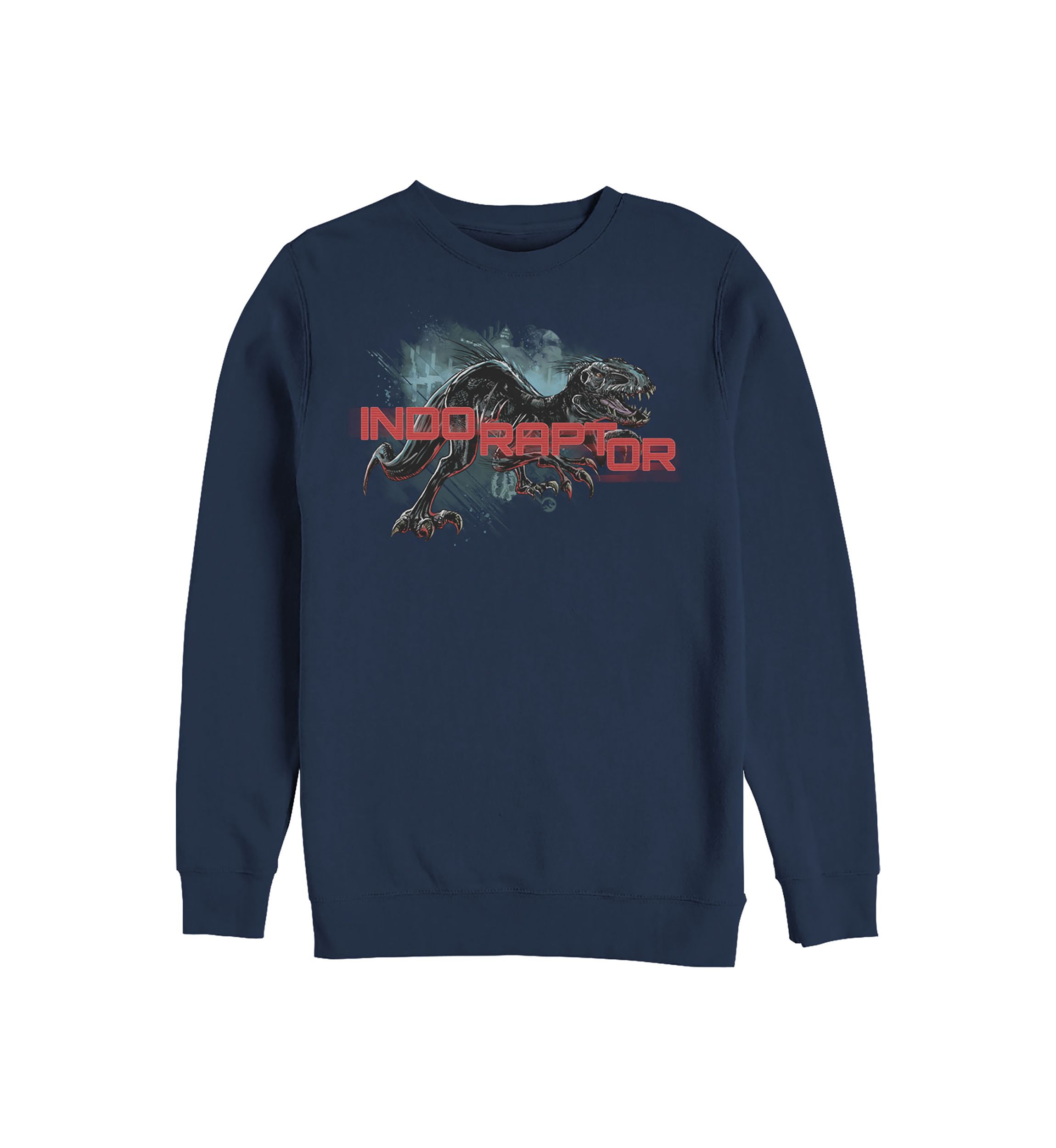 Indo Raptor Graphic Crew Fleece Sweatshirt