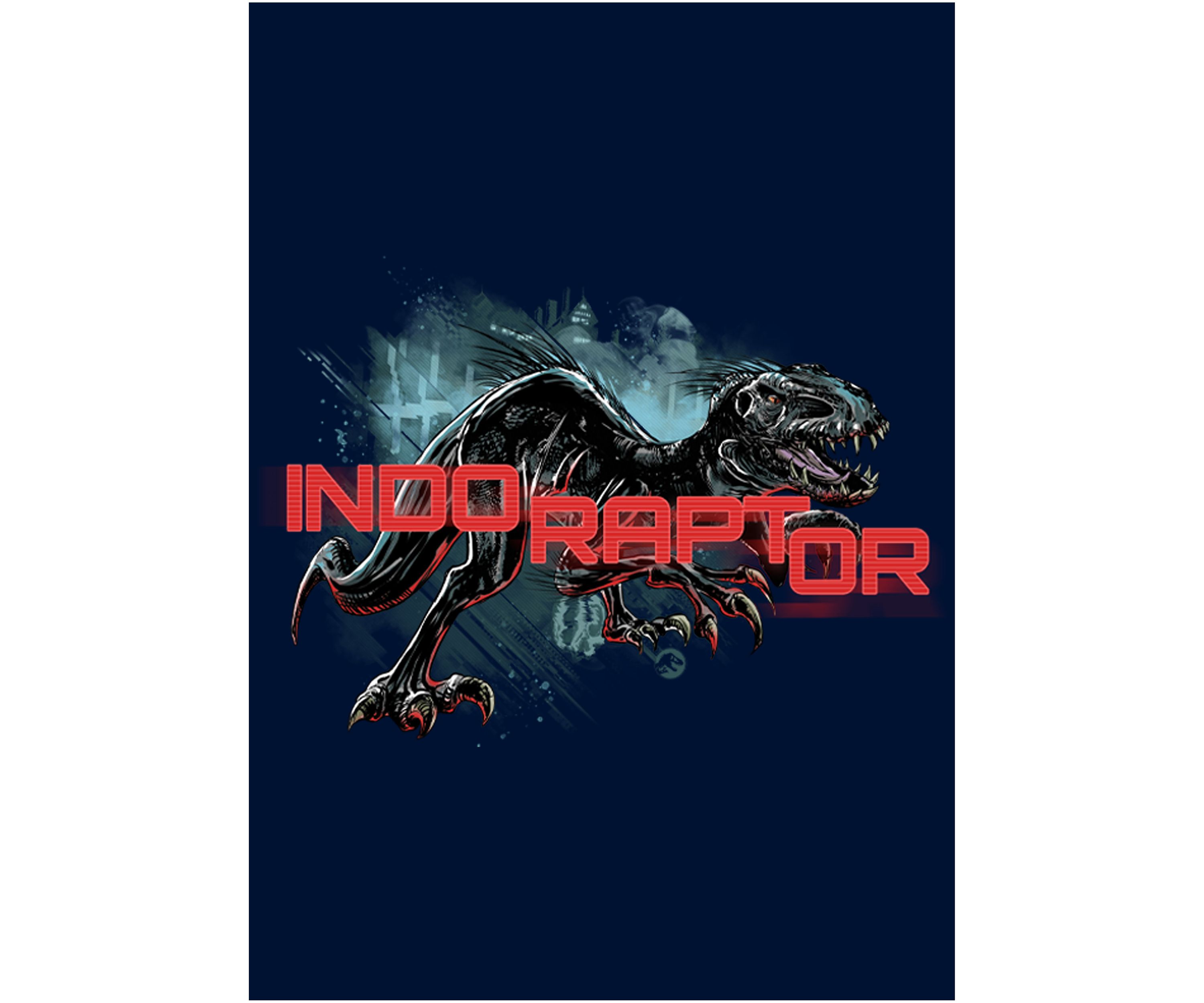 Indo Raptor Graphic Crew Fleece Sweatshirt