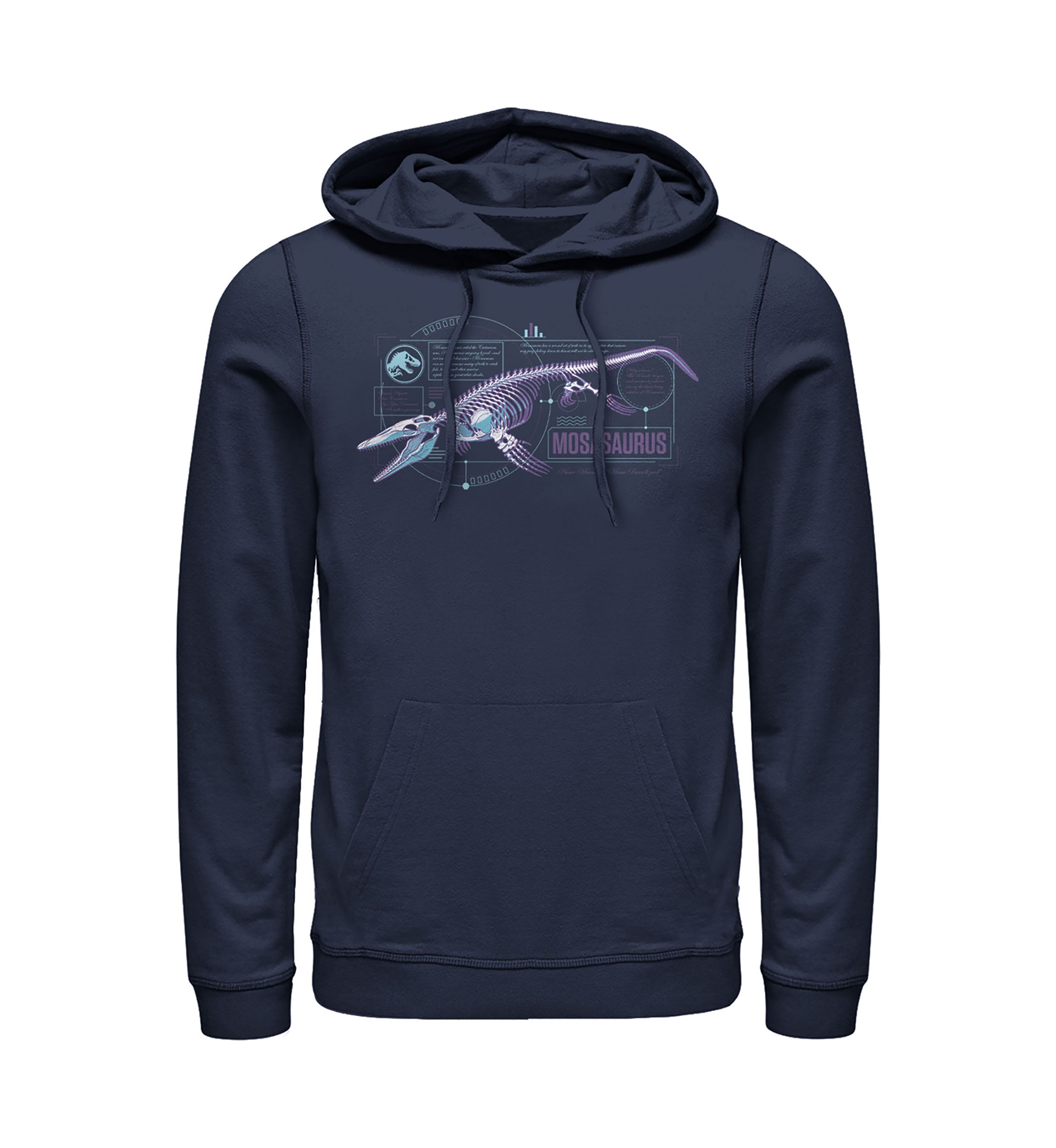 Mosasaurus Graphic Fleece Hoodie