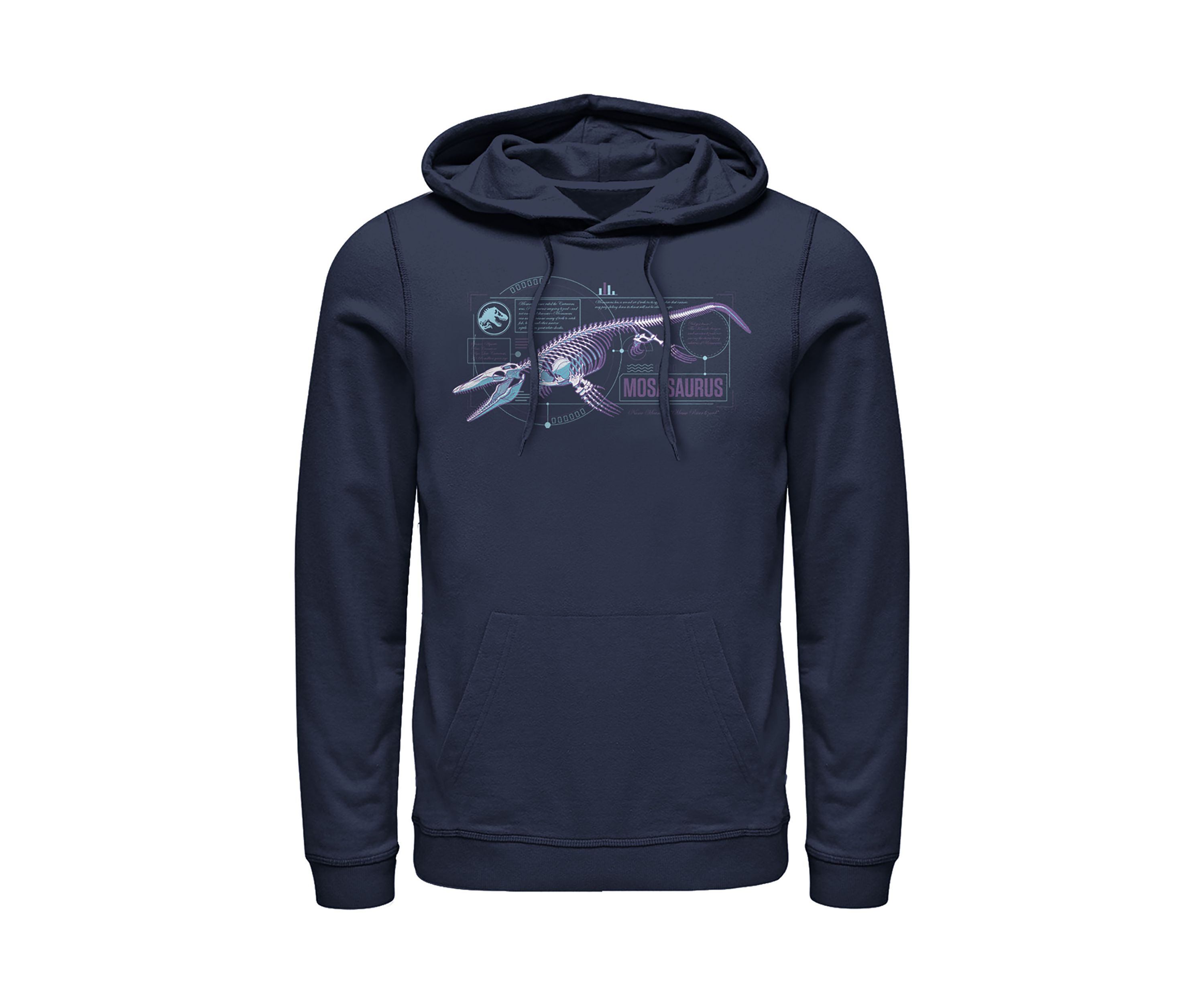 Mosasaurus Graphic Fleece Hoodie