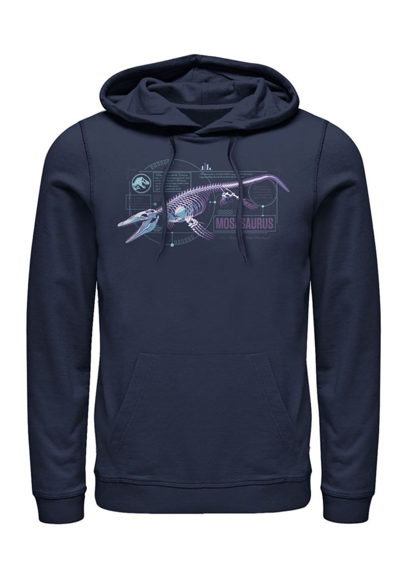 Mosasaurus Graphic Fleece Hoodie