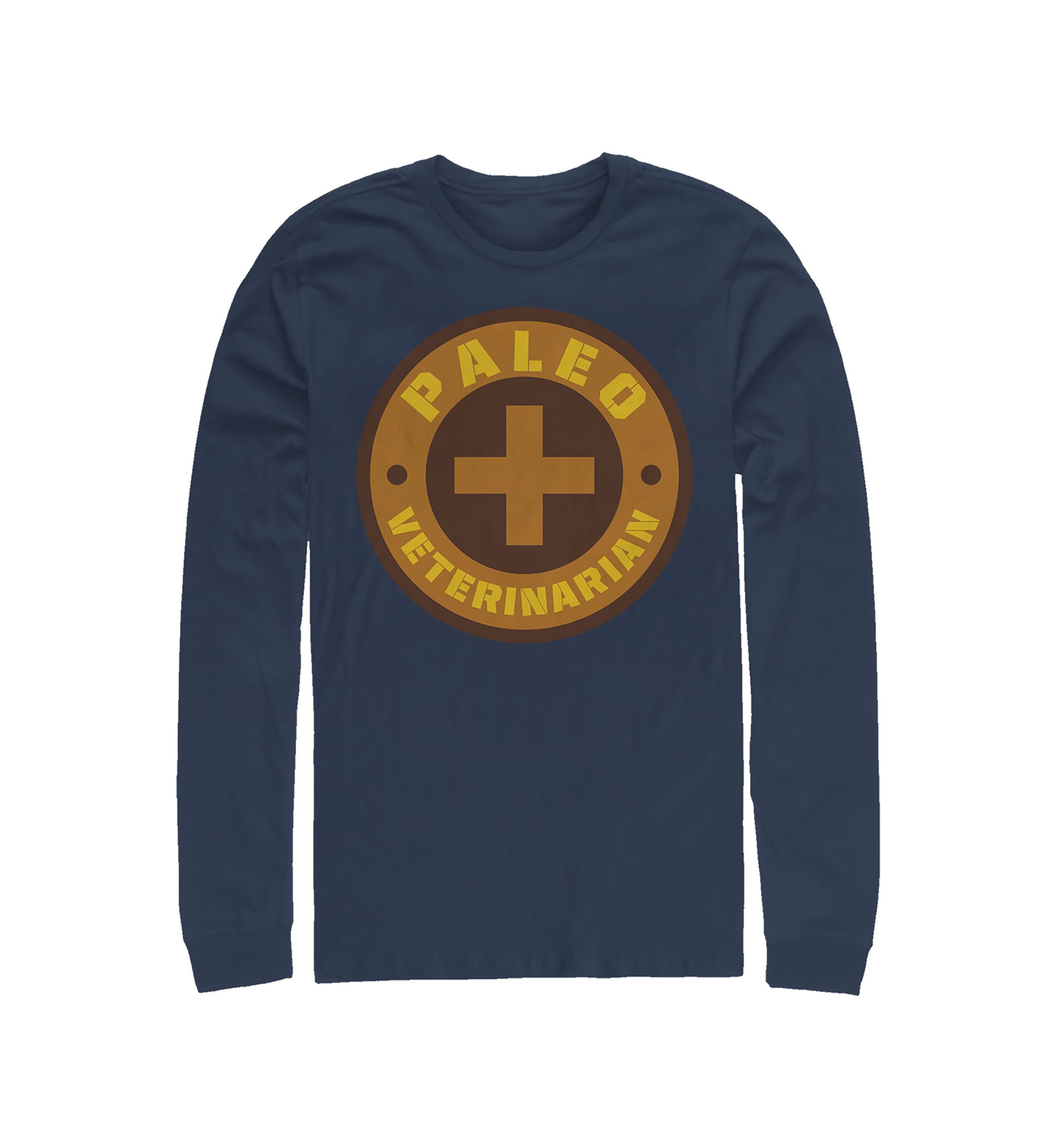 Paleo Badge Graphic Long Sleeve T-Shirt