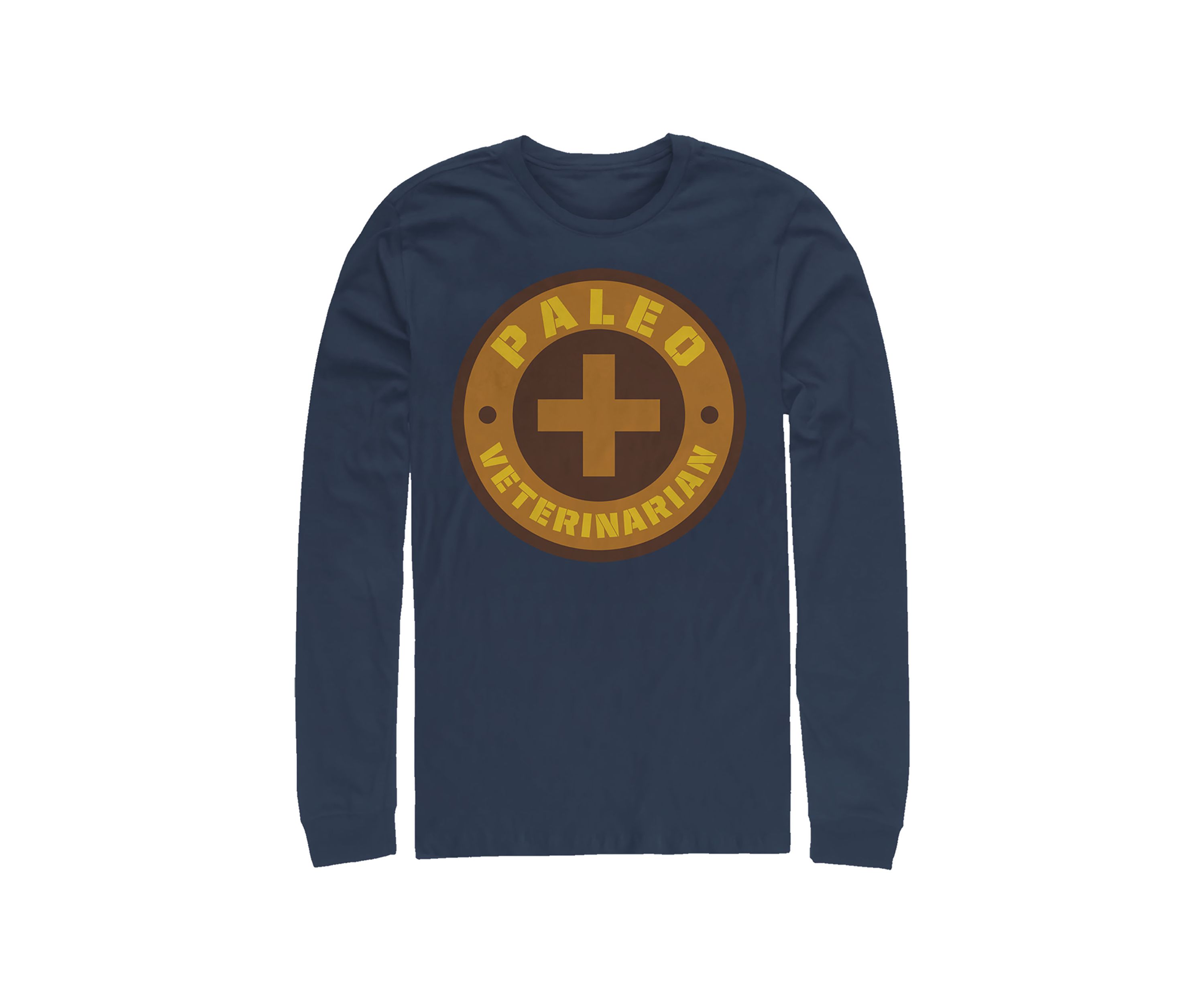 Paleo Badge Graphic Long Sleeve T-Shirt