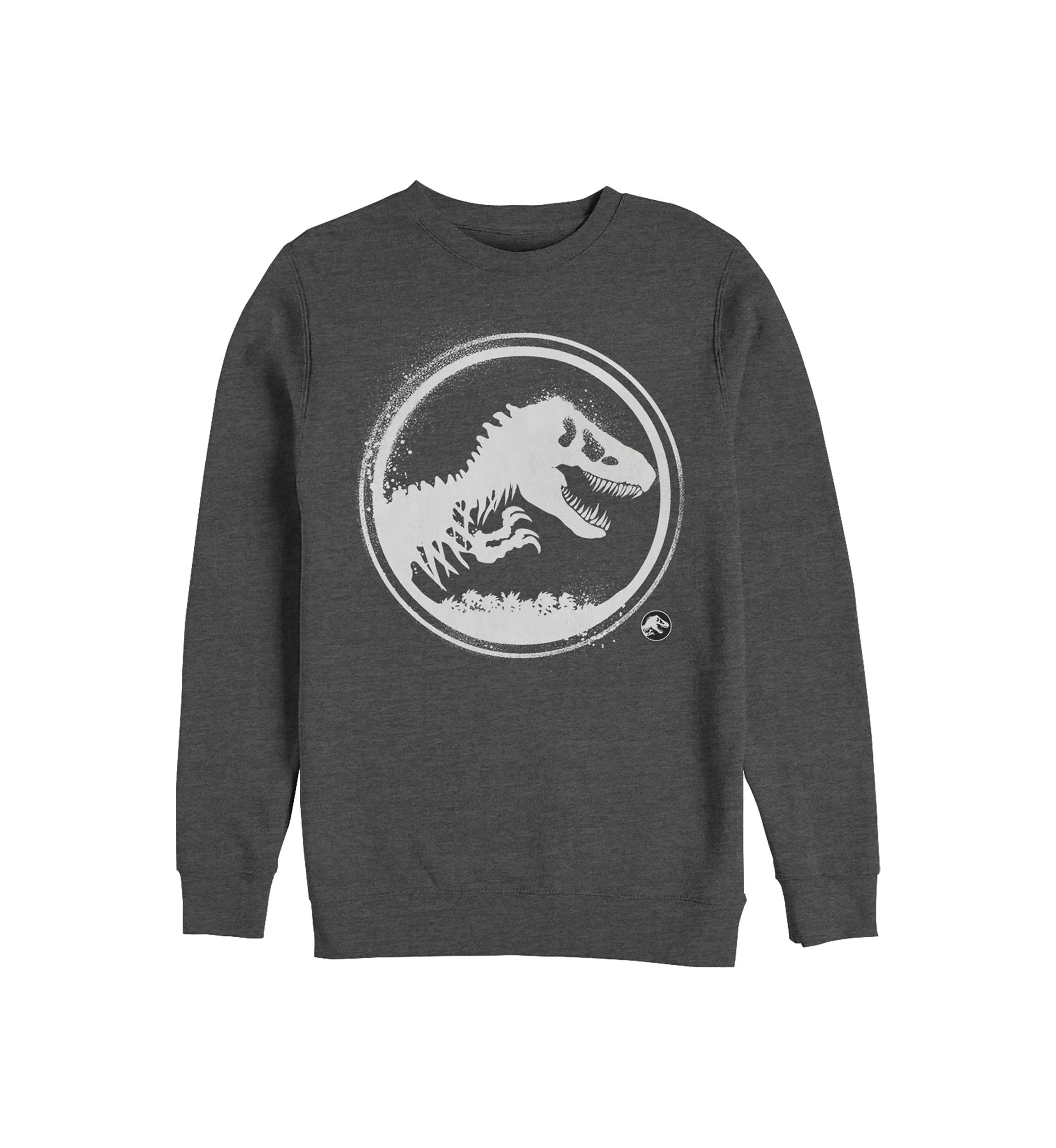 Dissolve Logo Graphic Crew Fleece Sweatshirt