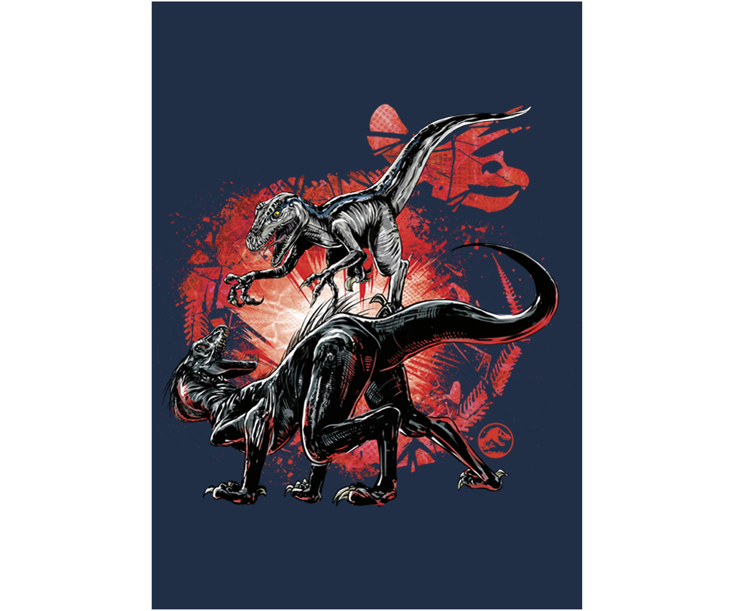 Blue VS Indo Graphic Long Sleeve T-Shirt