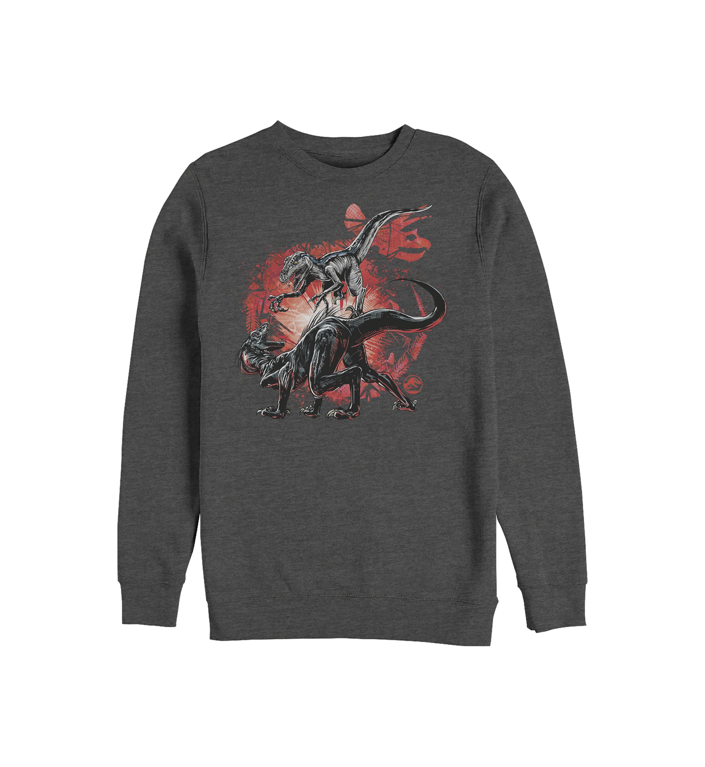 Blue VS Indo Graphic Crew Fleece Sweatshirt