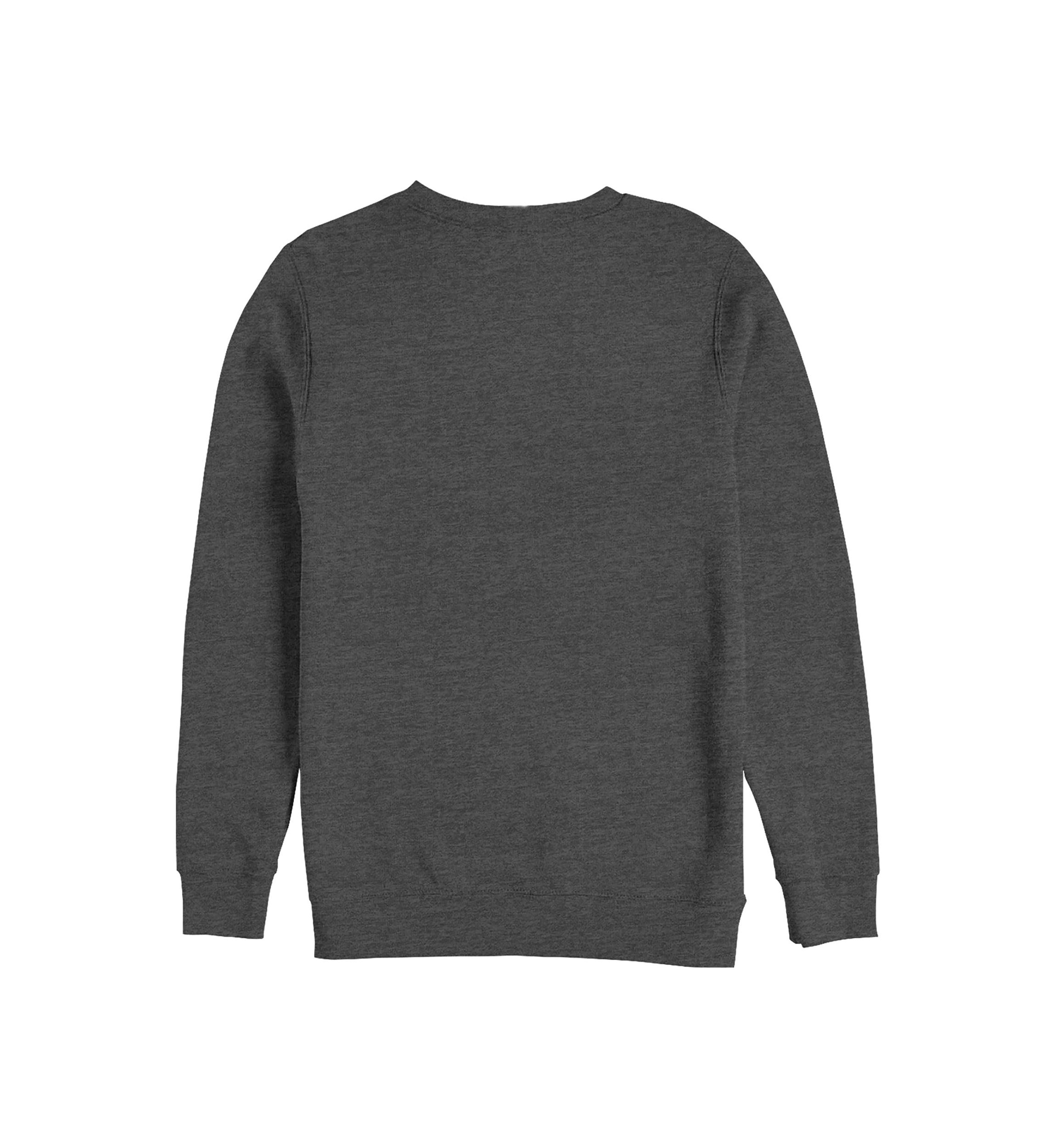 Blue VS Indo Graphic Crew Fleece Sweatshirt