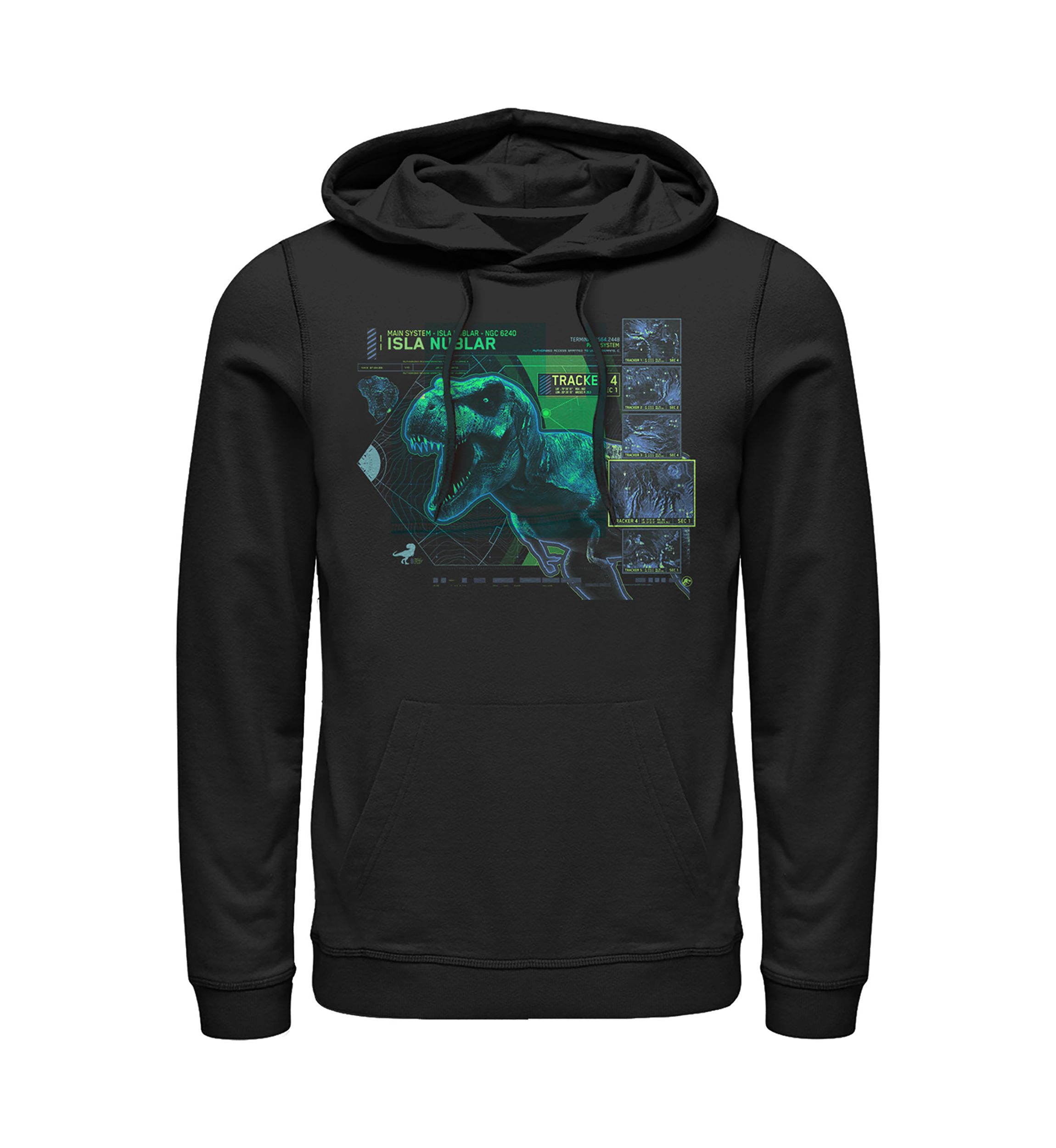 Isla Map Graphic Fleece Hoodie