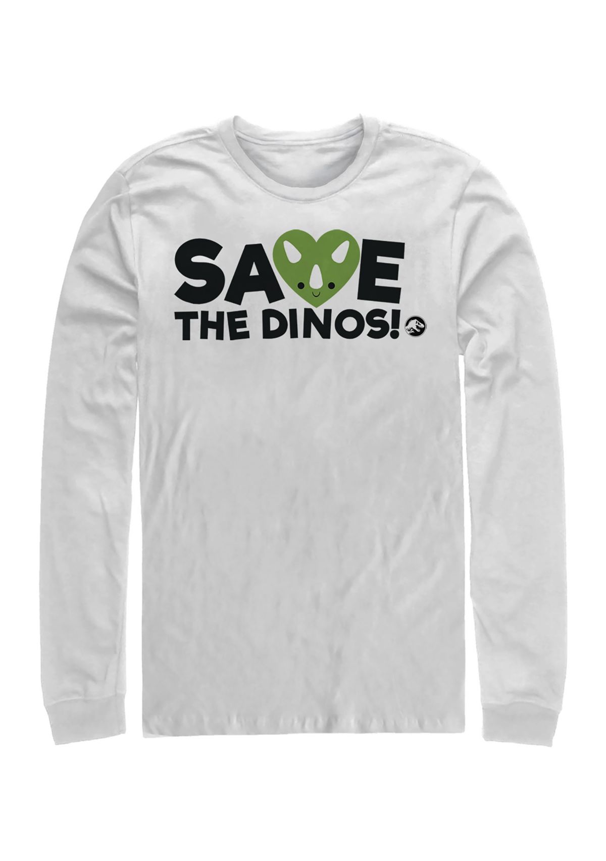 Save Dinos Graphic Long Sleeve T-Shirt