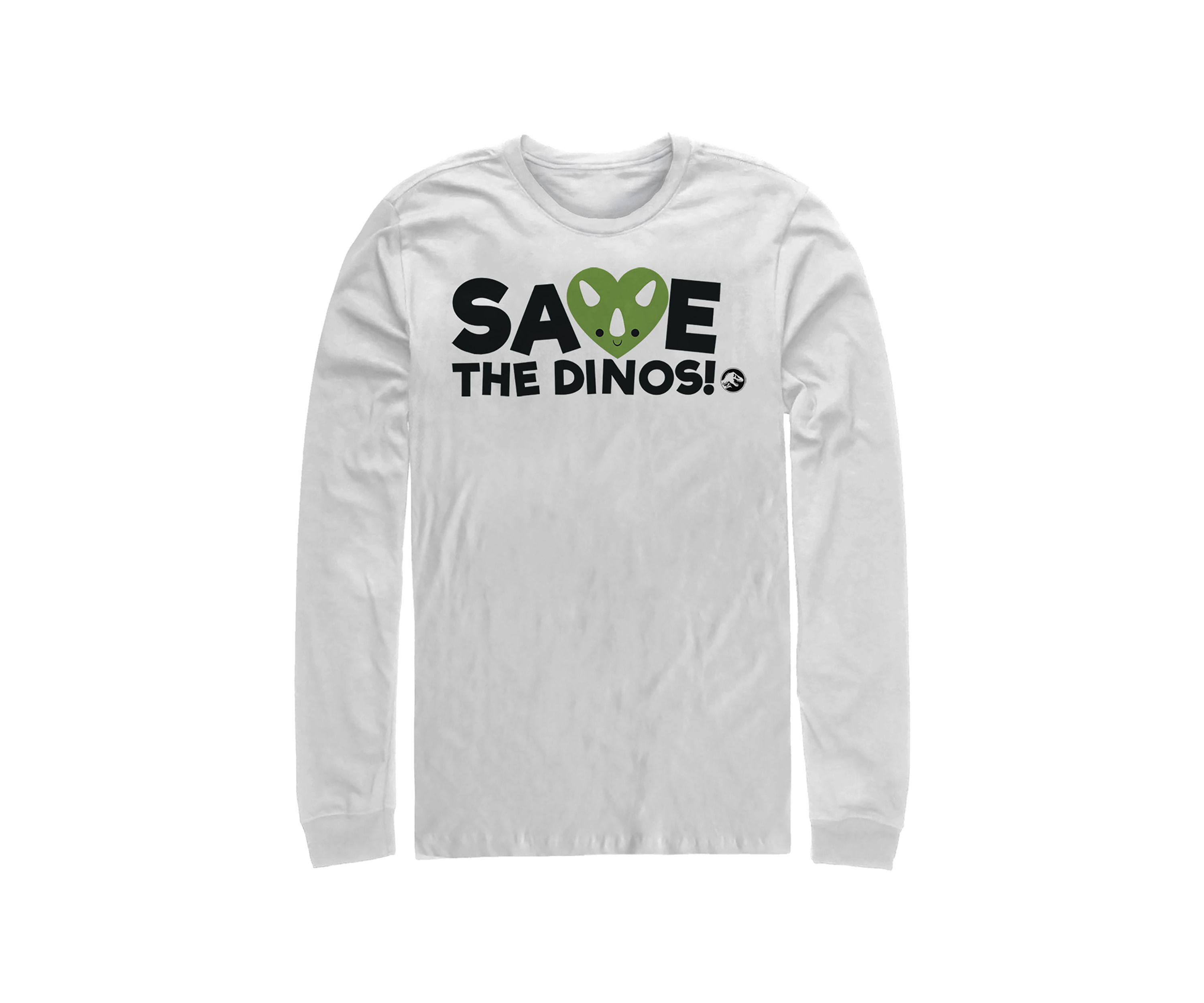 Save Dinos Graphic Long Sleeve T-Shirt