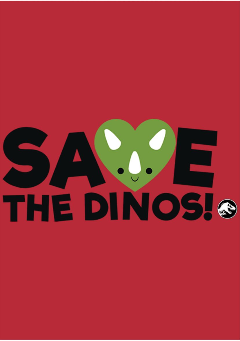 Save Dinos Graphic Fleece Hoodie