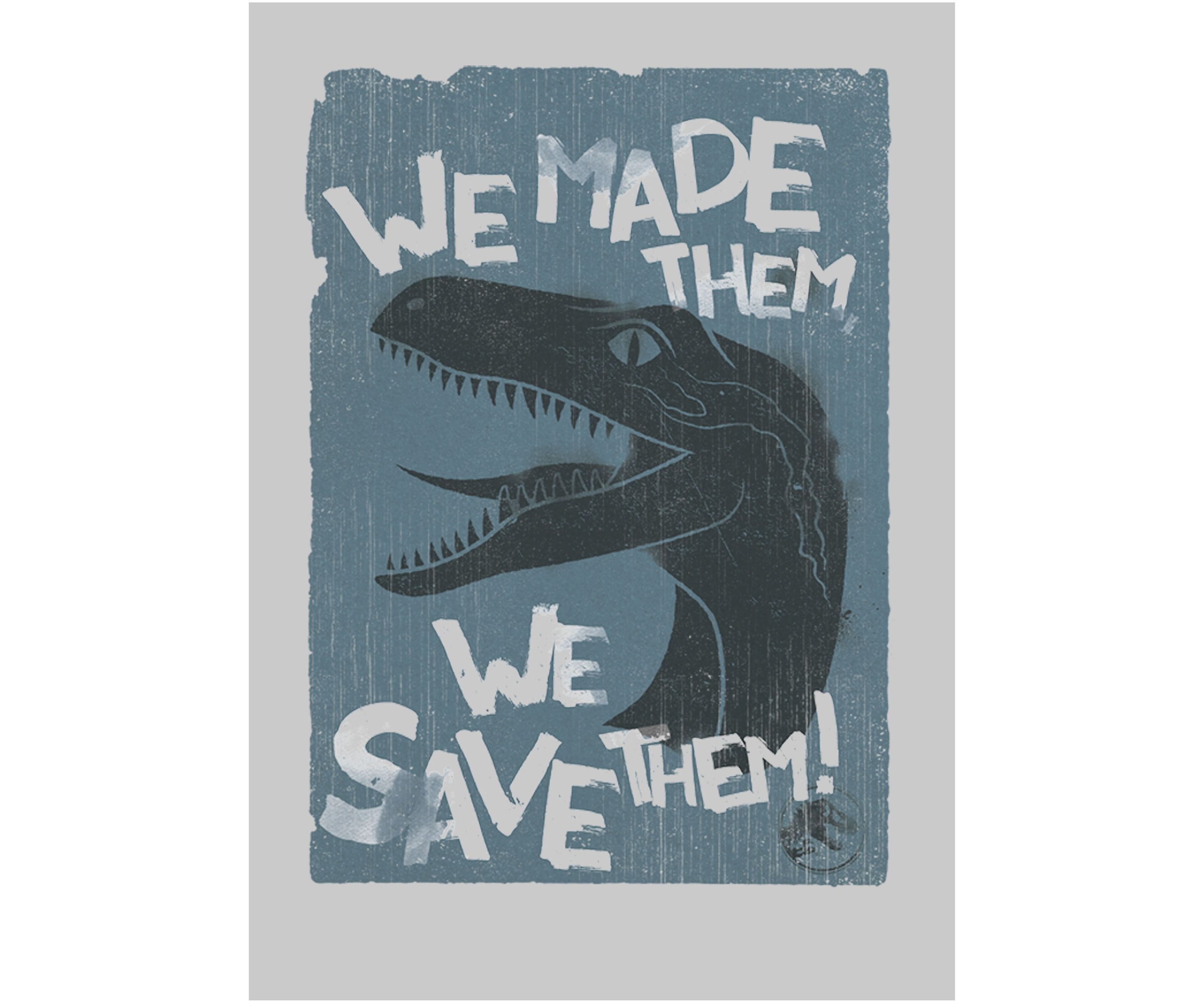 Save em Graphic Crew Fleece Sweatshirt