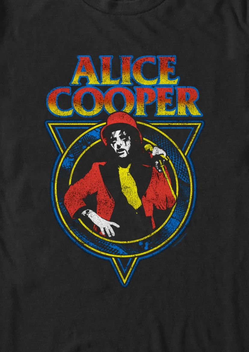Alice Cooper Circle Graphic T-Shirt