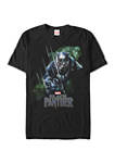 Green Panther Graphic T-Shirt