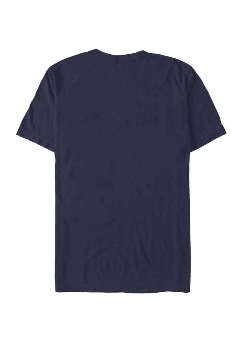 Captain Marvel Goose Galaxy Portrait Short Sleeve Graphic T-Shirt