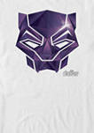The Avengers Infinity War Black Panther Diamonds Short Sleeve T-Shirt