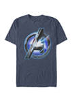 The Avengers Endgame Tech Logo Short Sleeve T-Shirt