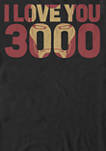 Juniors Love You 3000 Graphic T-Shirt