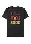 Juniors 3000 Icon Face Graphic T-Shirt