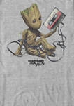 Little Groot Mixtape Mess Short Sleeve Graphic T-Shirt