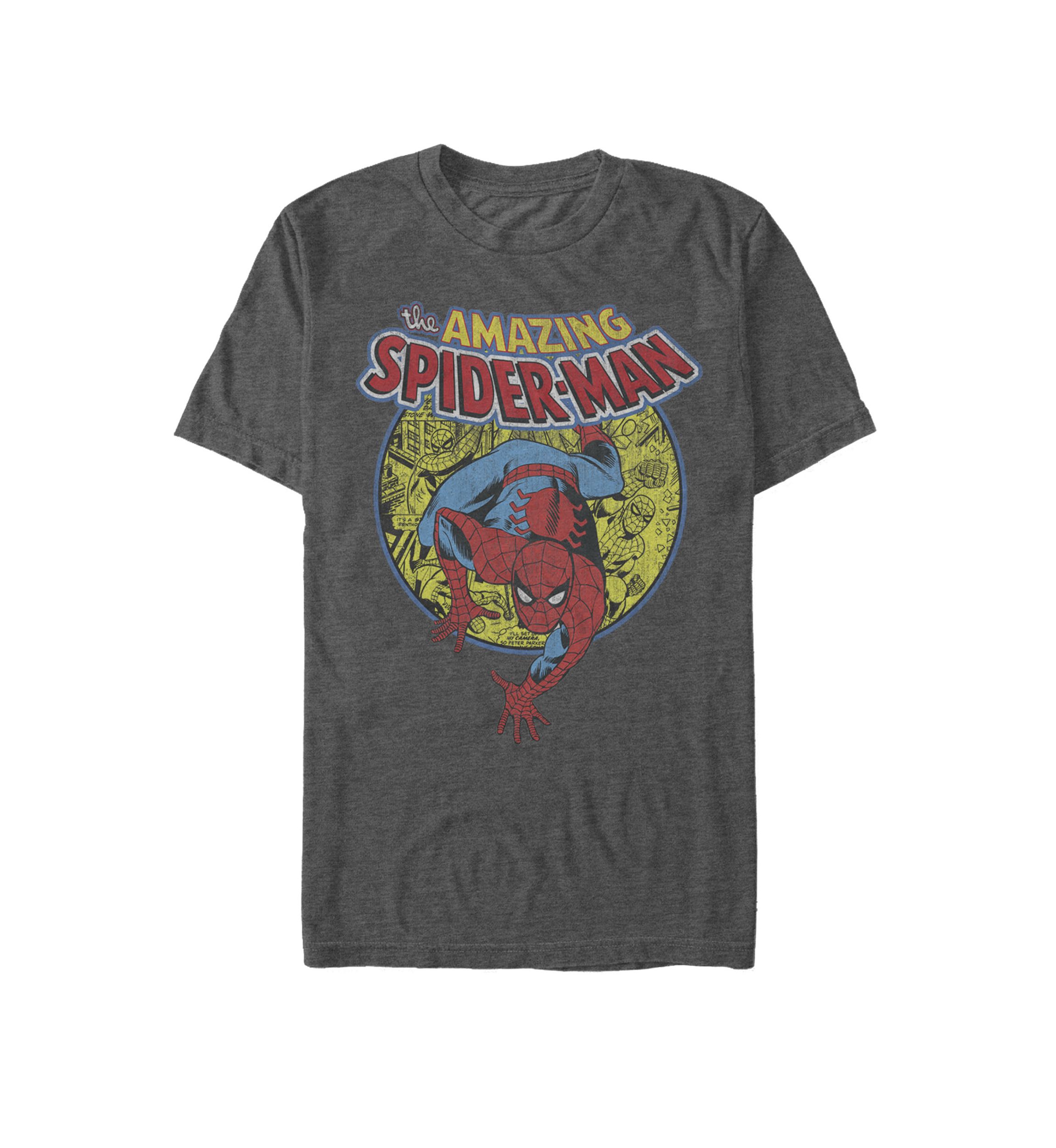 Amazing Spider Man Vintage Comic Short Sleeve T-Shirt