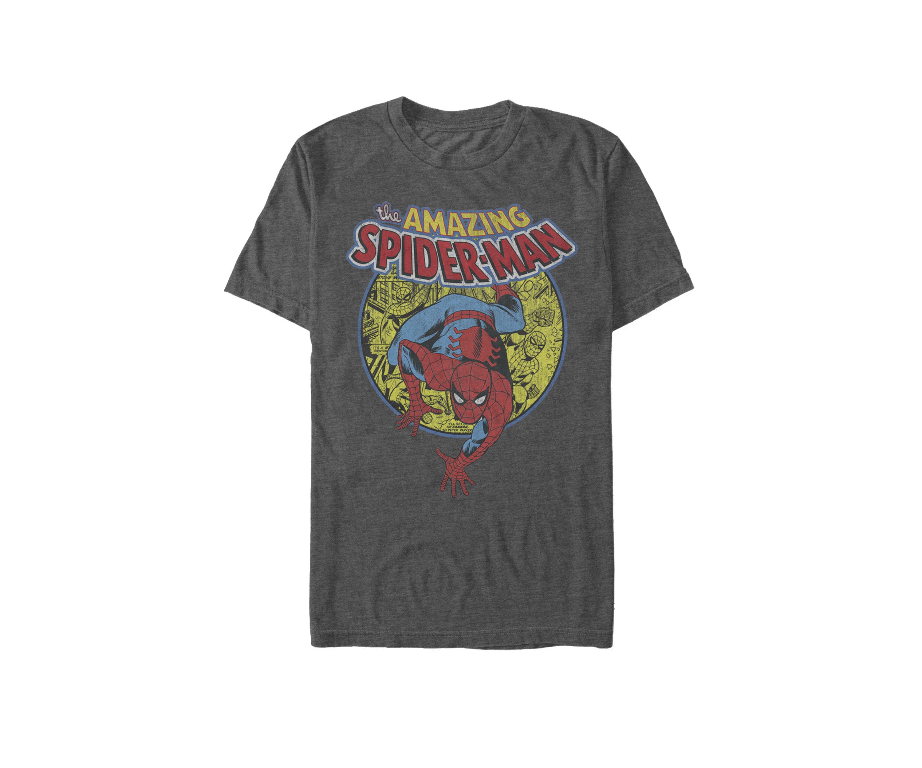 Amazing Spider Man Vintage Comic Short Sleeve T-Shirt