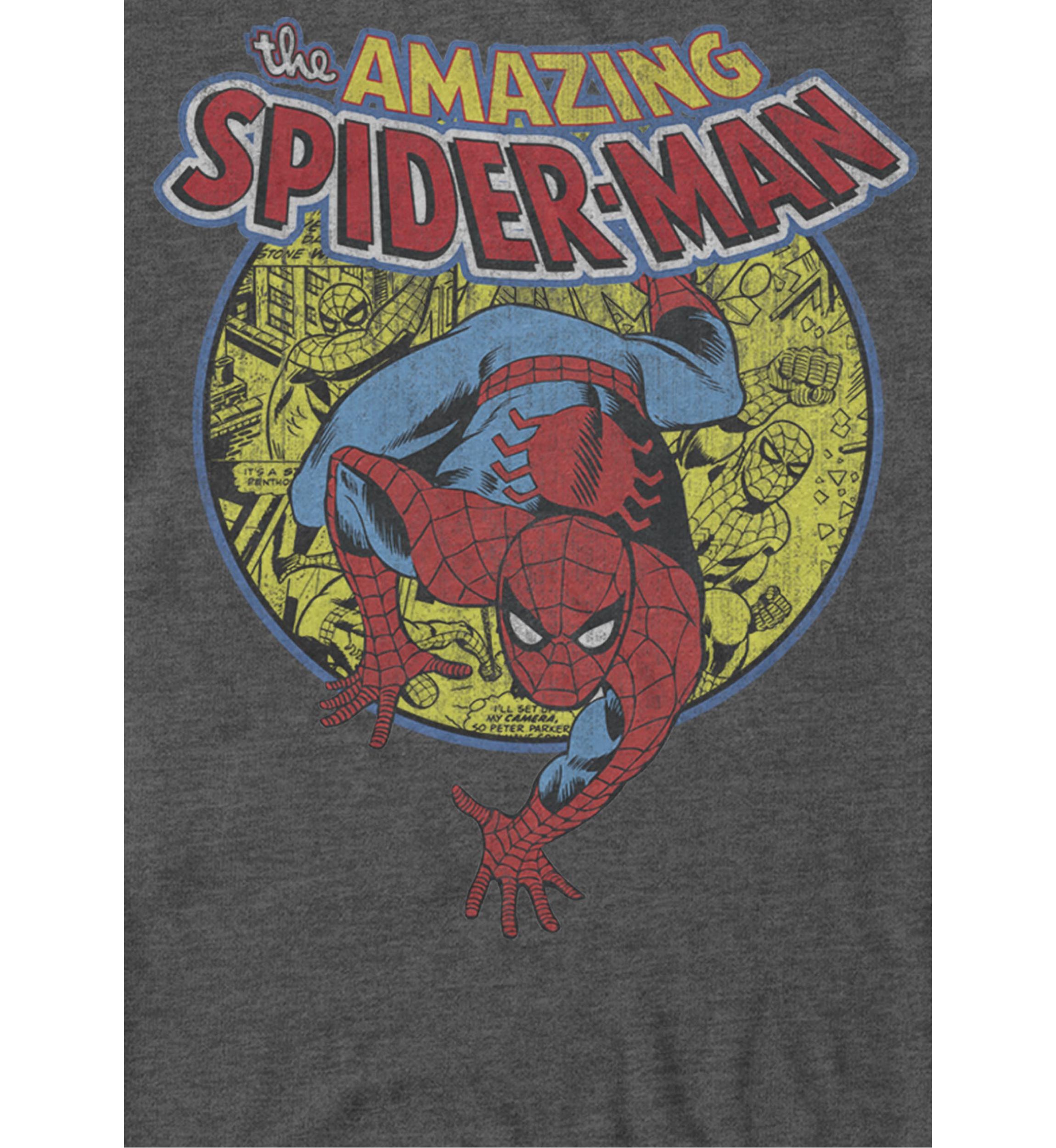 Amazing Spider Man Vintage Comic Short Sleeve T-Shirt