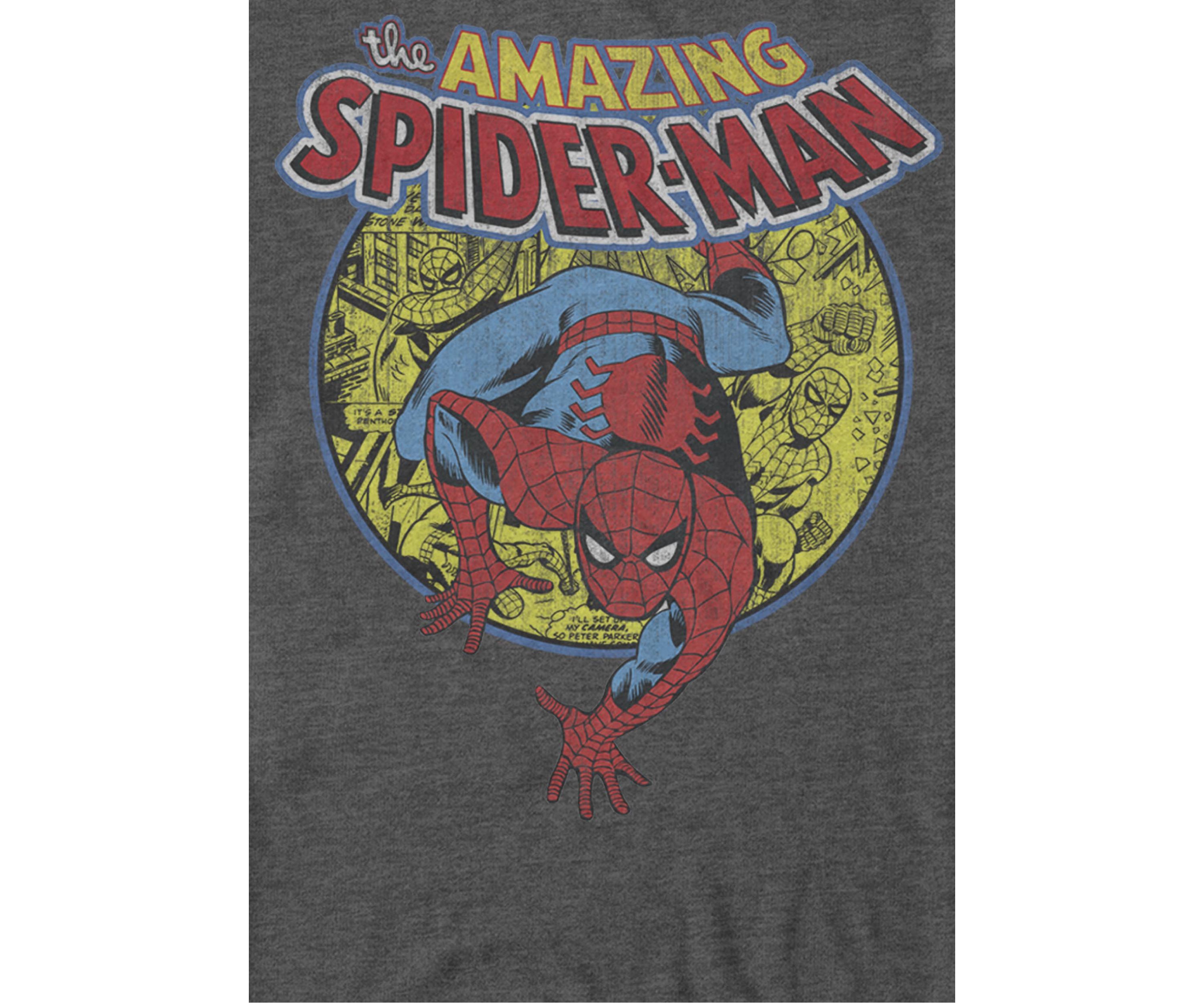 Amazing Spider Man Vintage Comic Short Sleeve T-Shirt