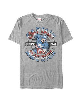 MARVEL CAPTAIN AMERICA Since 1941  T-Shirt camiseta cotton officially licensed 