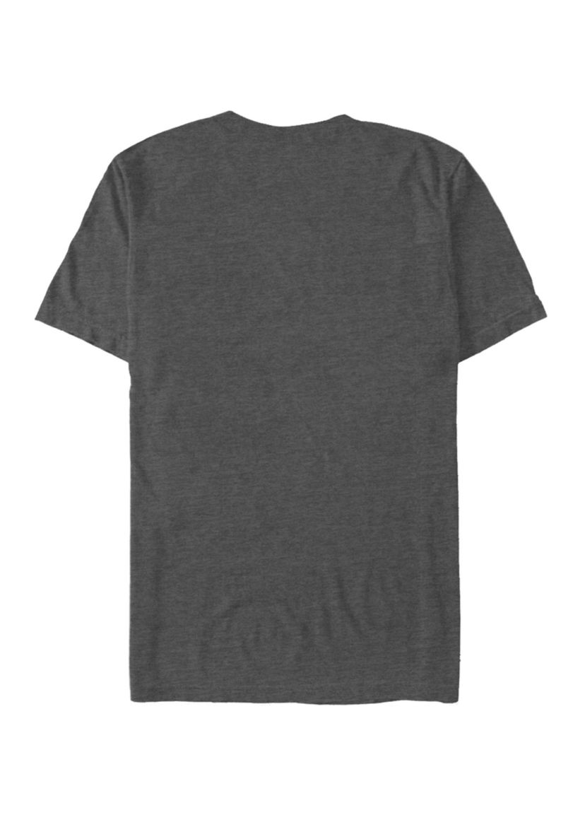 Classic Captain America Strong Pose Short Sleeve Graphic T-Shirt