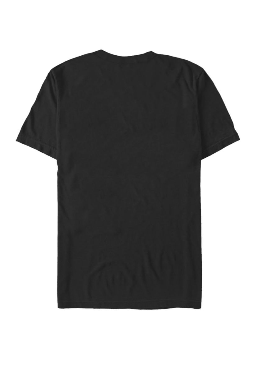 Captain America Collaged Comic Shield Short Sleeve T-Shirt