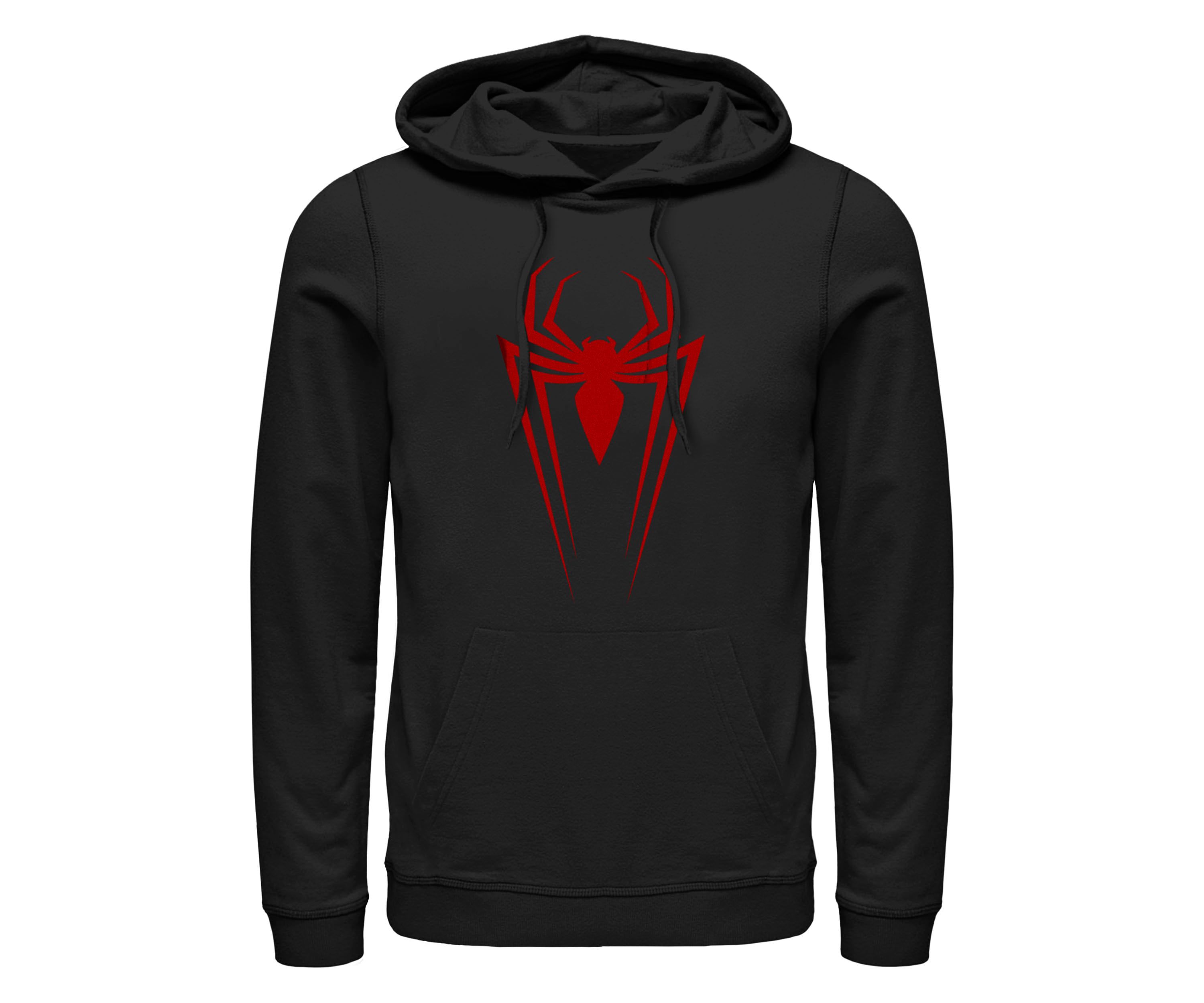 Long Spider Graphic Fleece Hoodie