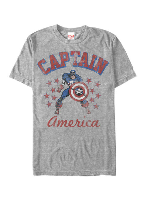 Marvel™ Classic Captain America Strong Pose Short Sleeve