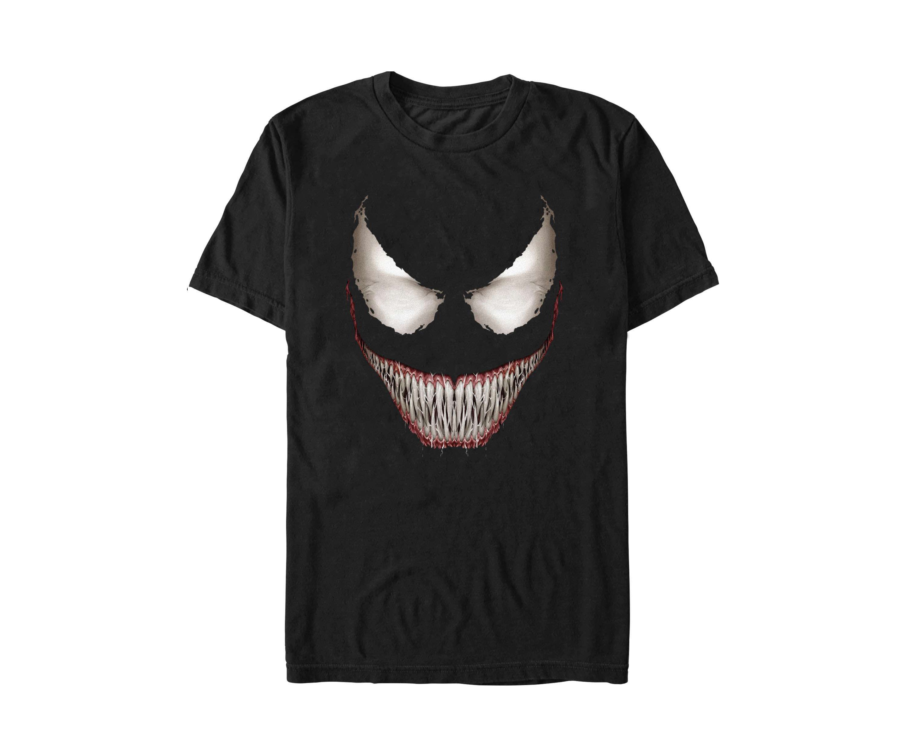 Venom Face Graphic T-Shirt